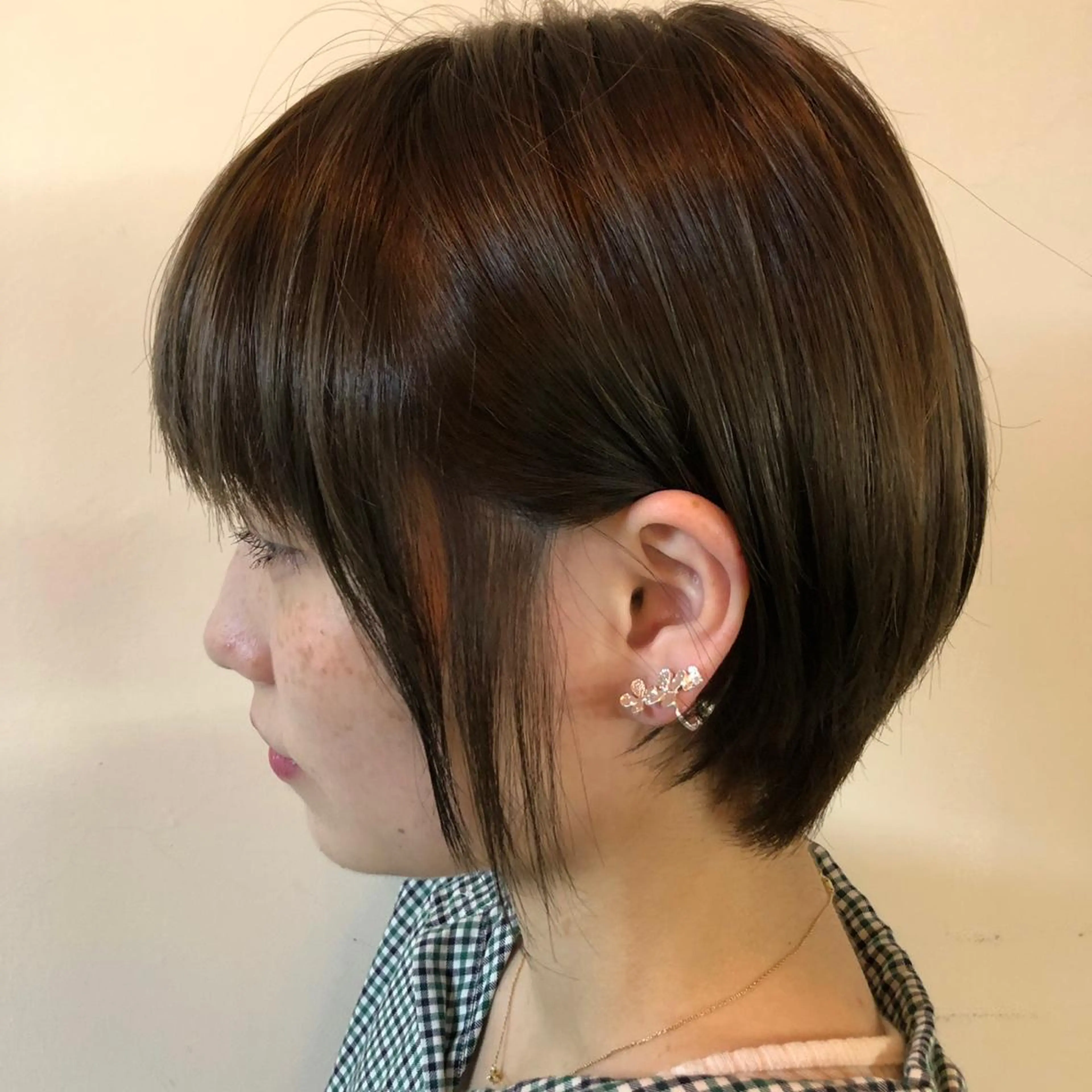 ショート カラー ヤノ ユリカ   🥑のヘアスタイル