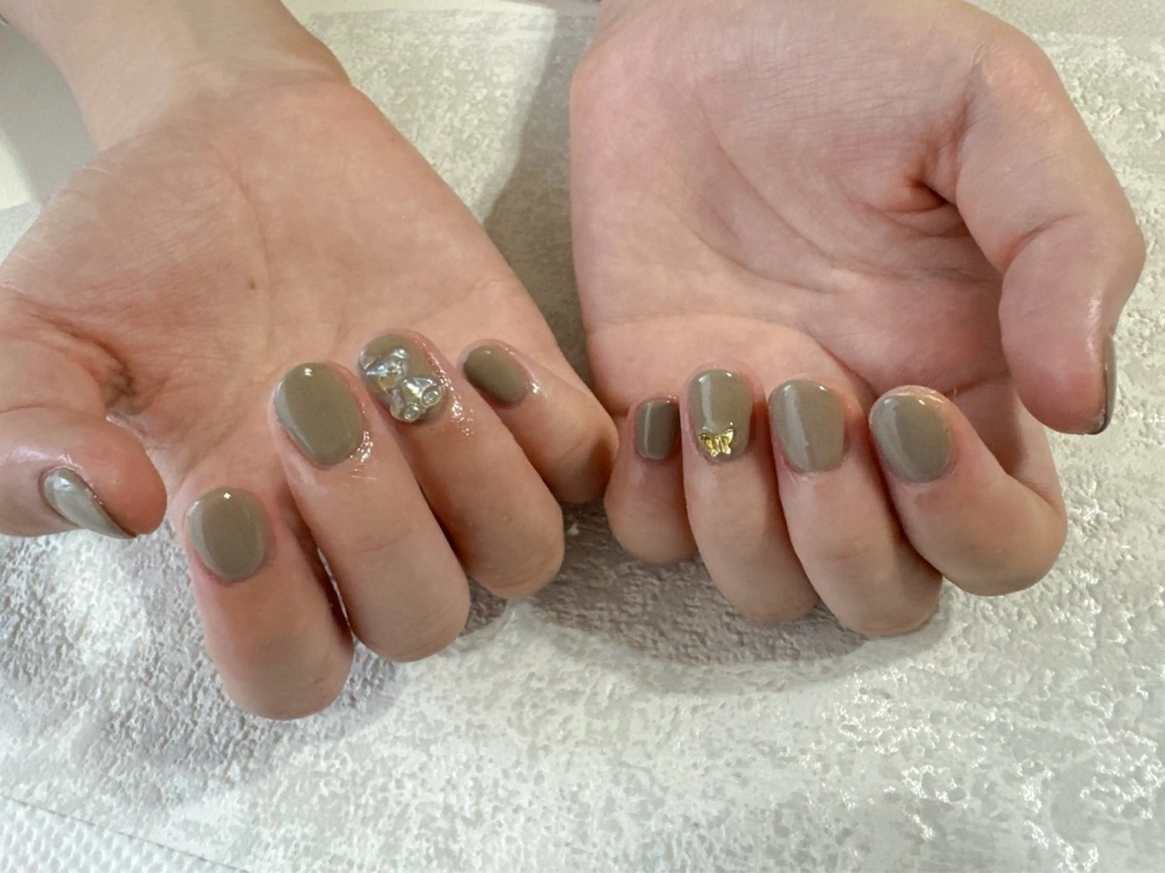 ネイル ジェルネイル メンズネイル ワンカラーネイル パラジェル ワンホンネイル kikinail 溝の口のネイルデザイン