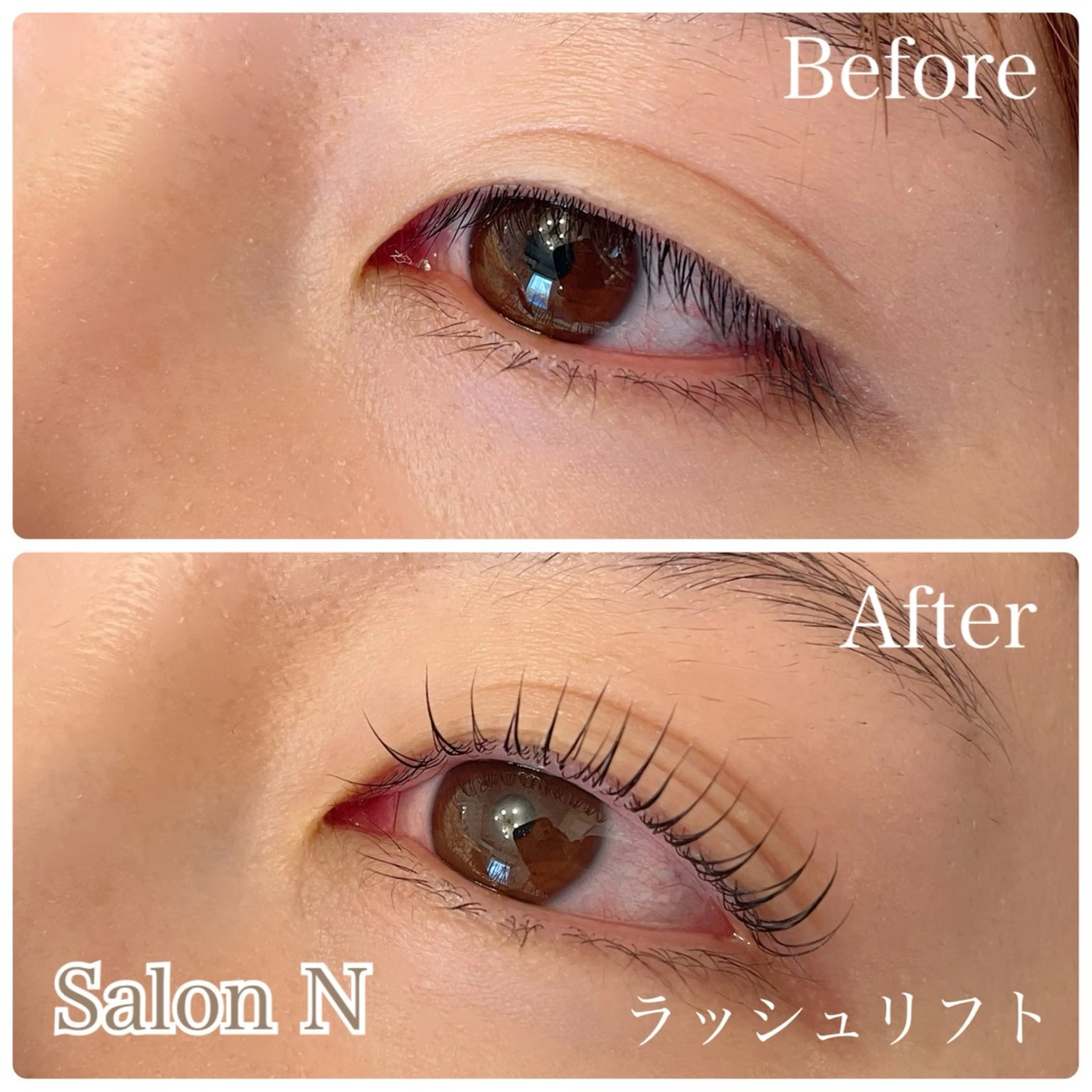 マツエク・マツパ まつげパーマ 一重×まつ毛パーマ マツパ Lash  Lift Salon Nのマツエク・マツパデザイン
