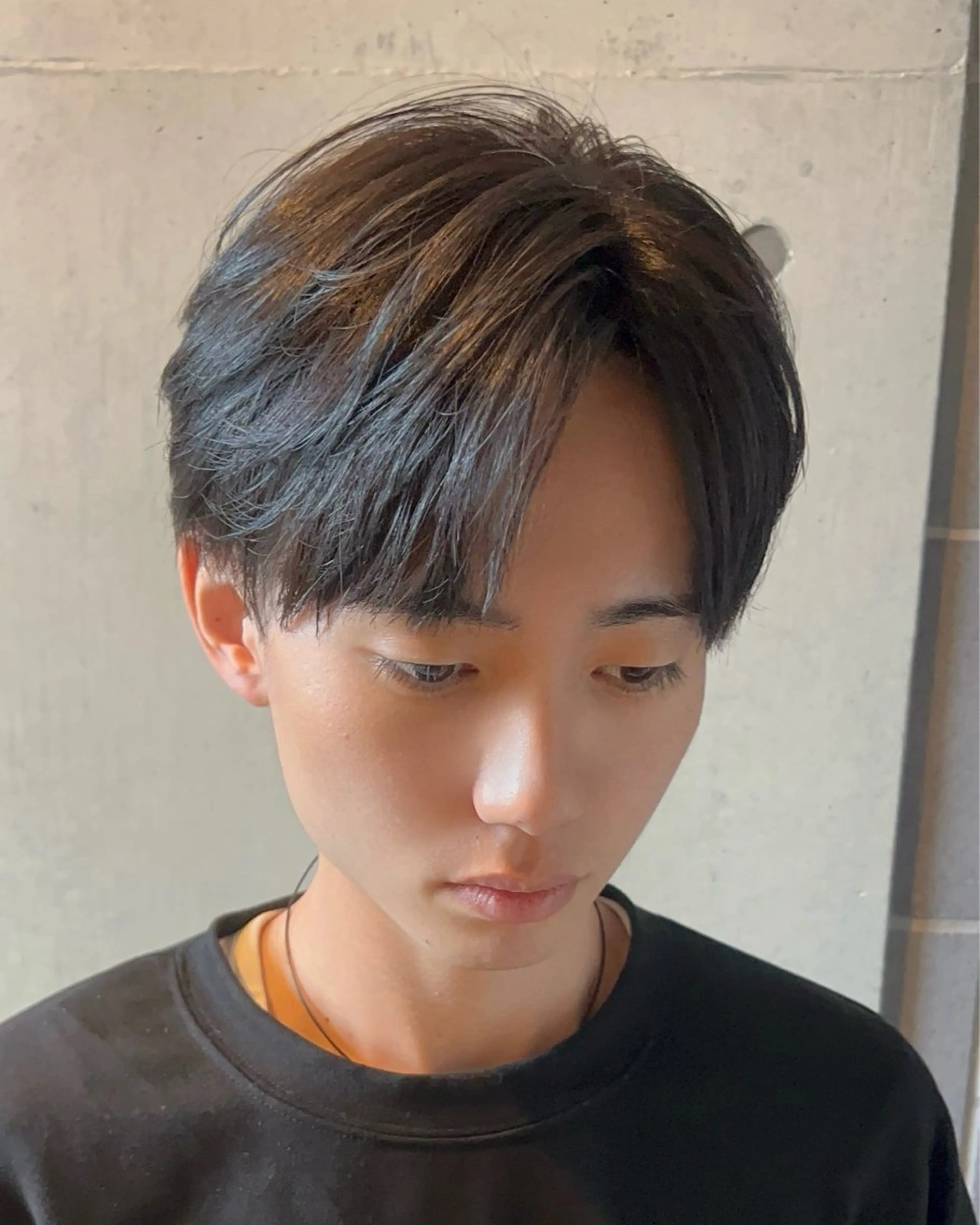 メンズ センターパート カット ❤️‍🔥Ai/メン ズカット❤️‍🔥のヘアスタイル