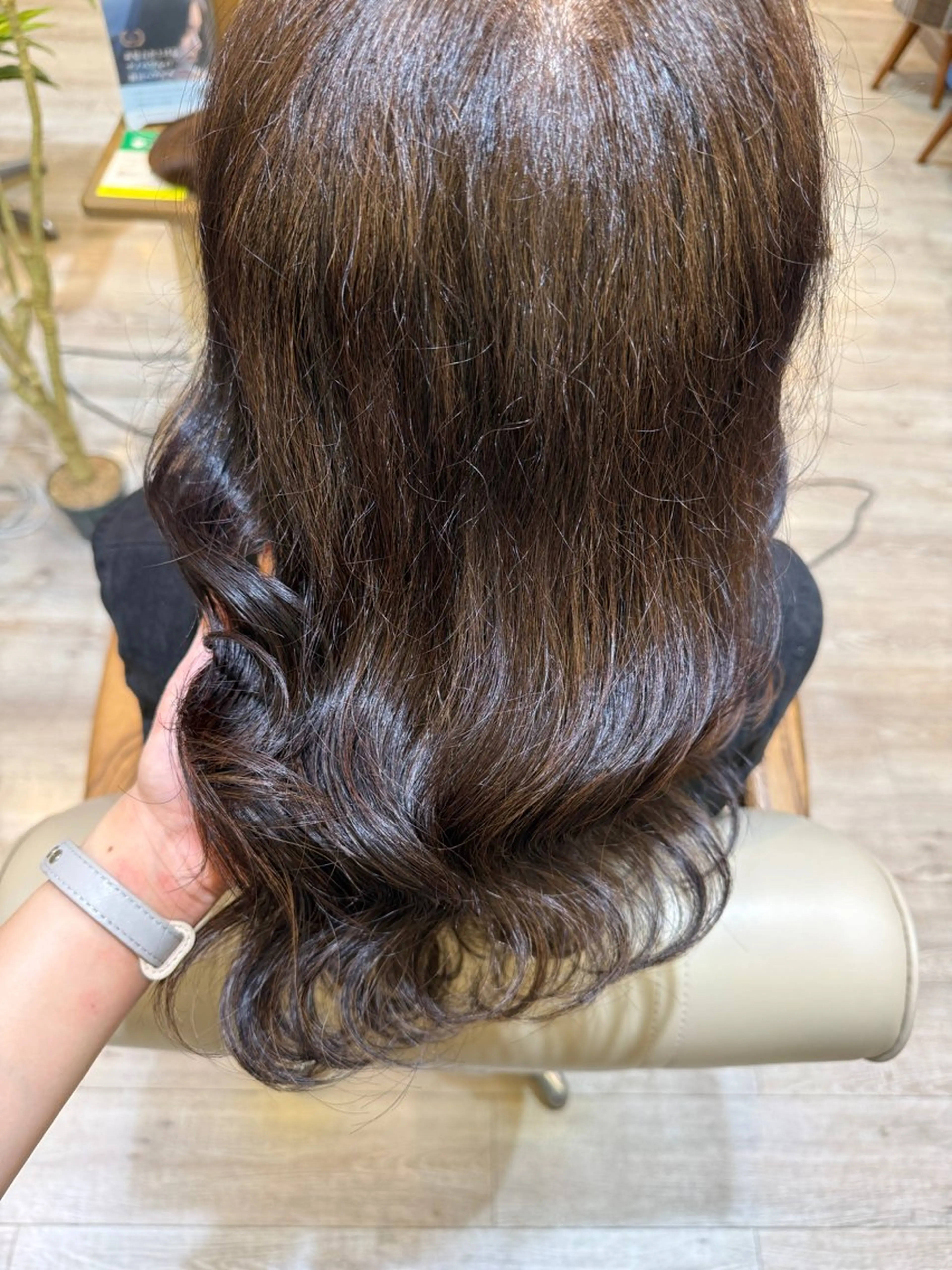 ロング カラー ヘアカラー こいけ しゅんのヘアスタイル