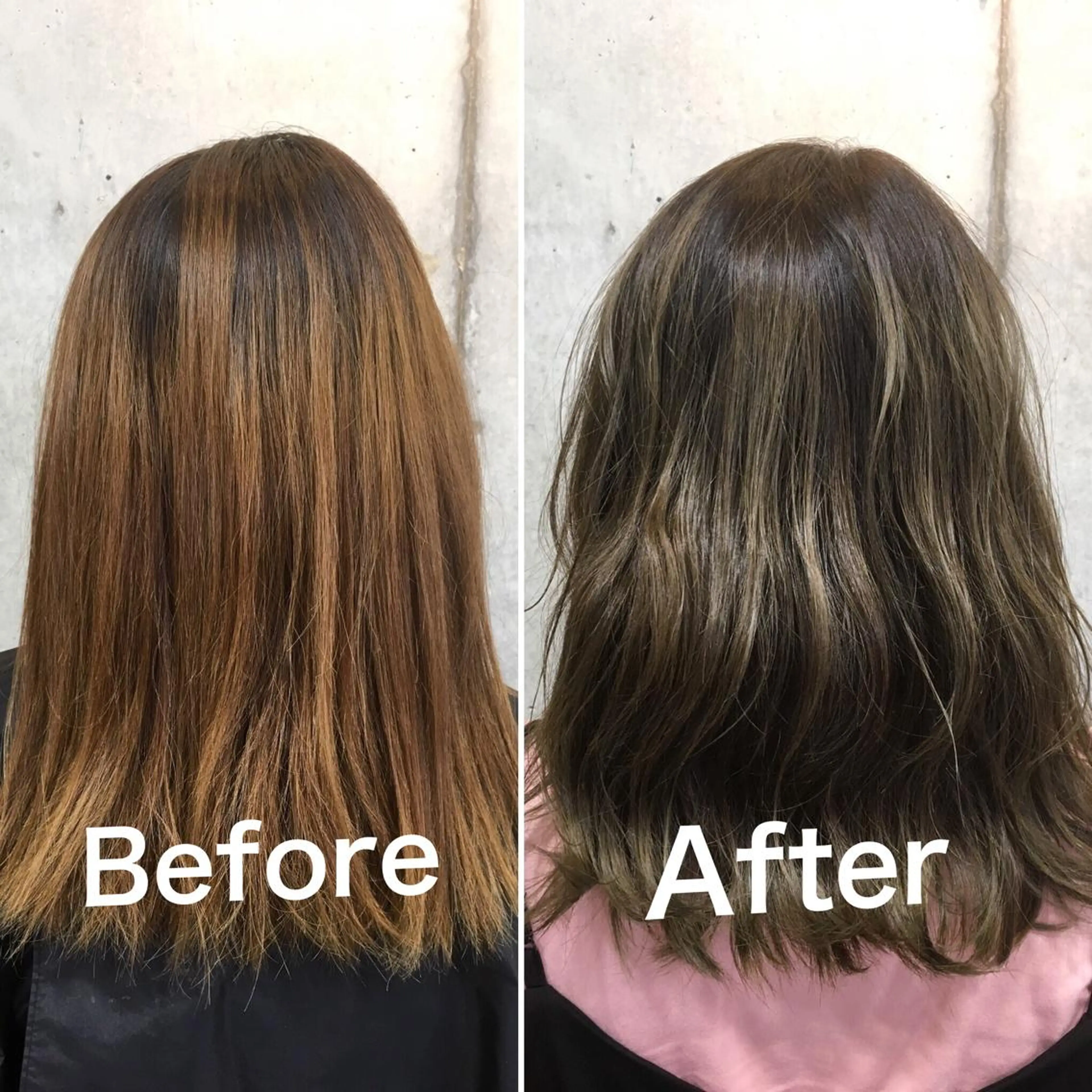 カラー アディクシーカラー オレンジ カット トリートメント 佐瀬竜矢PRIMAL /portのヘアスタイル