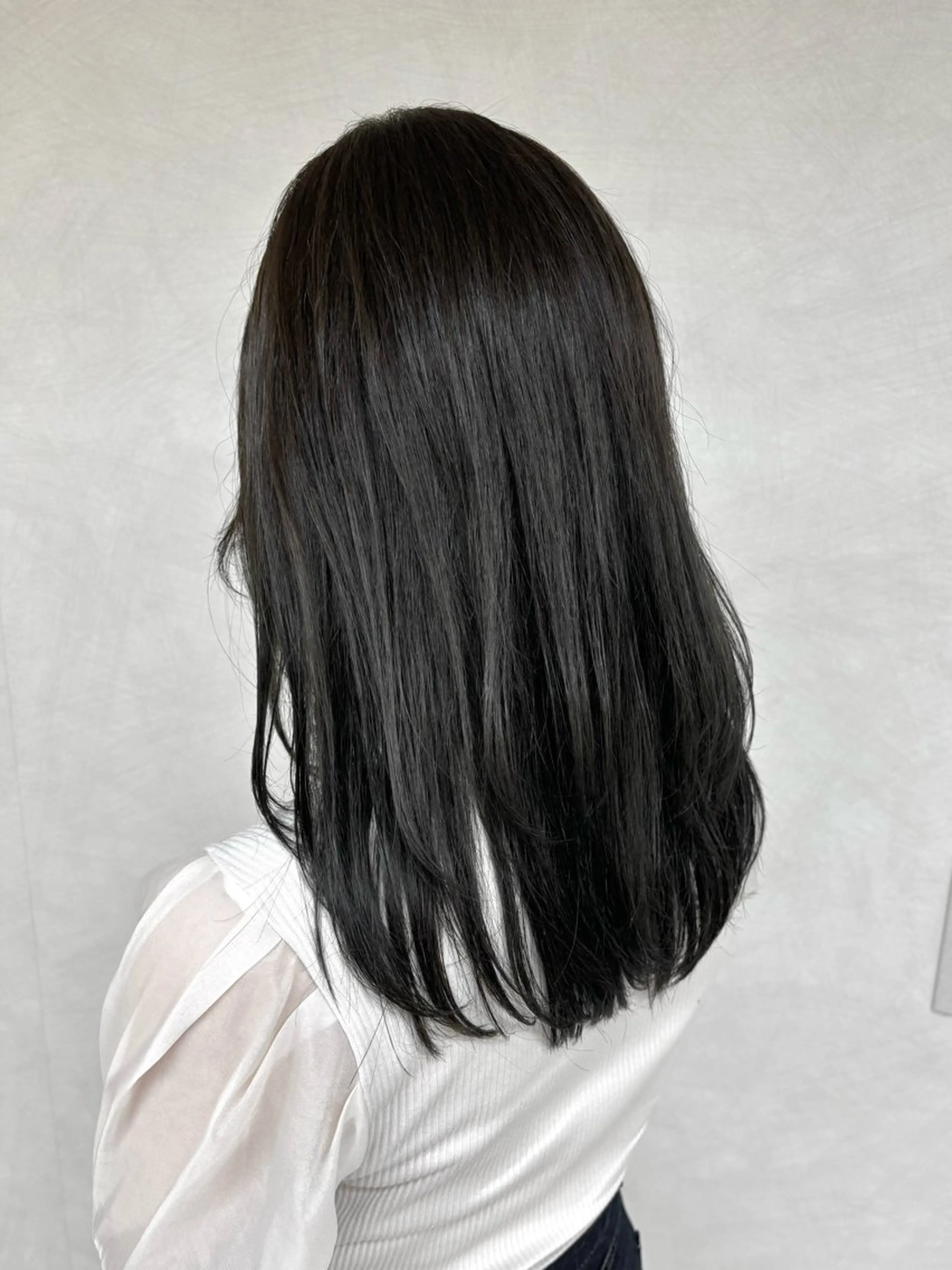 ミディアム 顔周りカット レイヤーカット 🎼レイヤー/透明感 カラー/nene♬のヘアスタイル