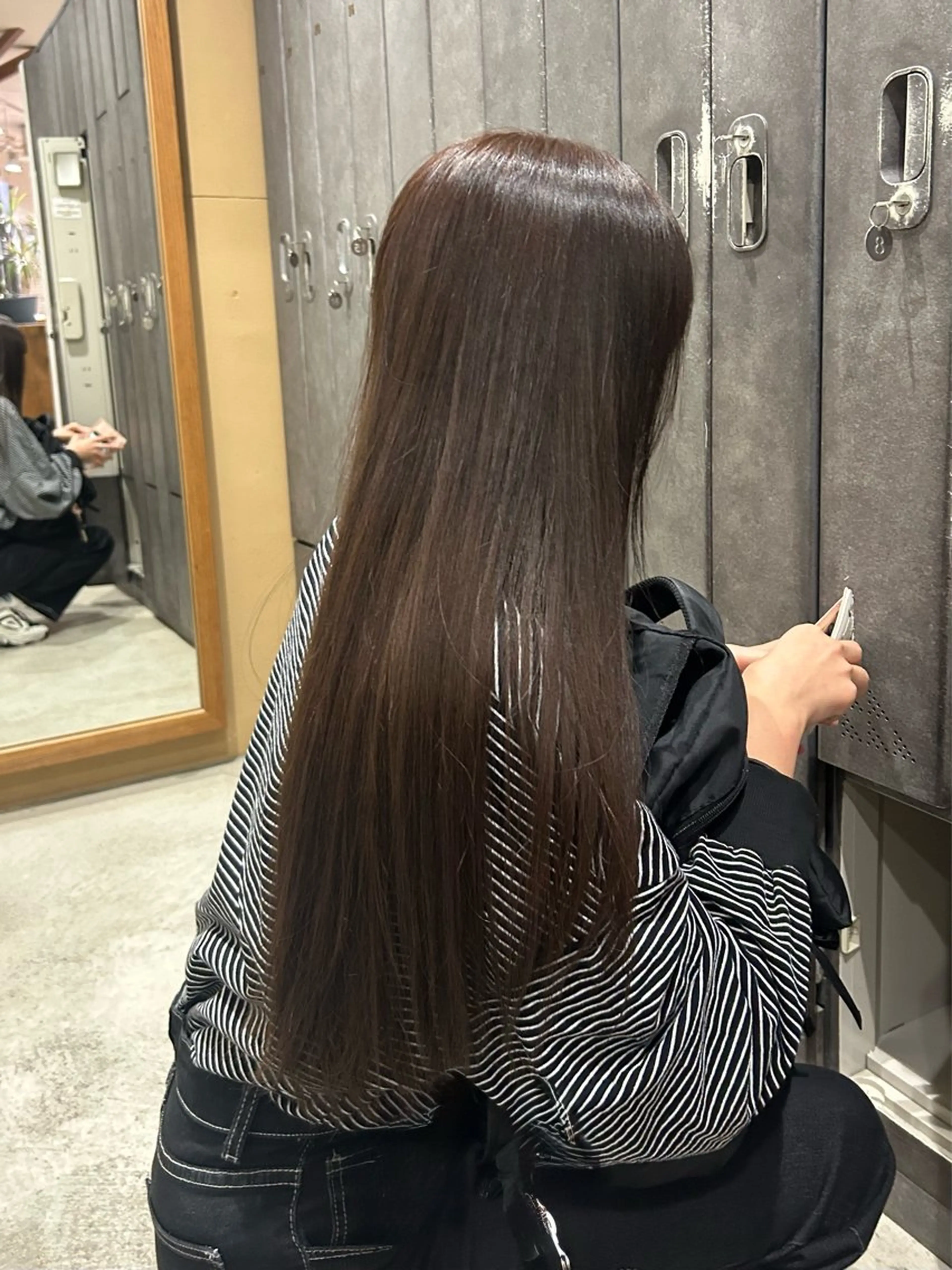 ロング 髪質改善 トリートメント nana/ボブ/ レイヤー/梅田のヘアスタイル