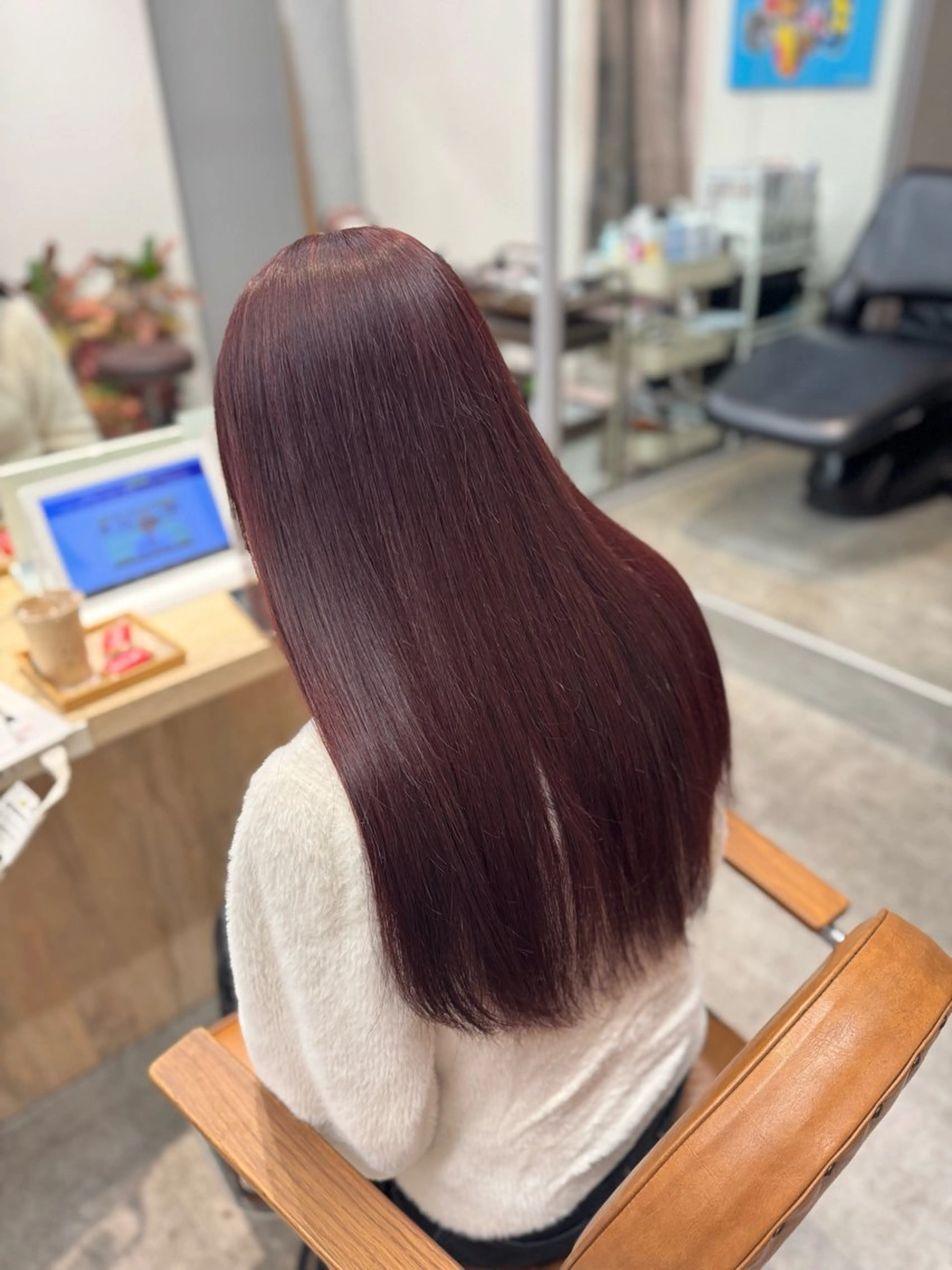 ロング カラー ヘアカラー yuzuhq 🌹のヘアスタイル