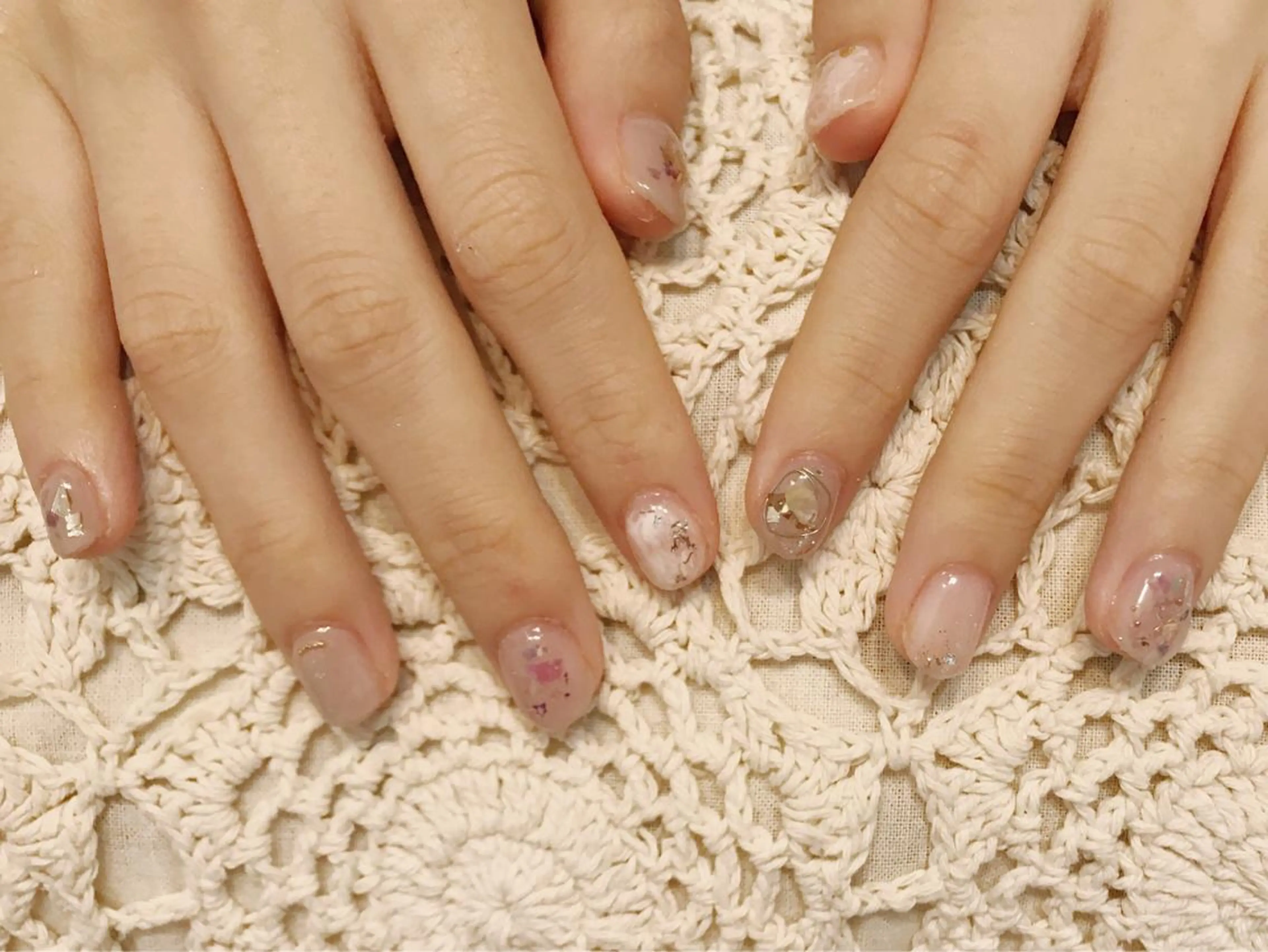 ネイル ハンドネイル フットネイル rebon＊ natsukiのネイルデザイン