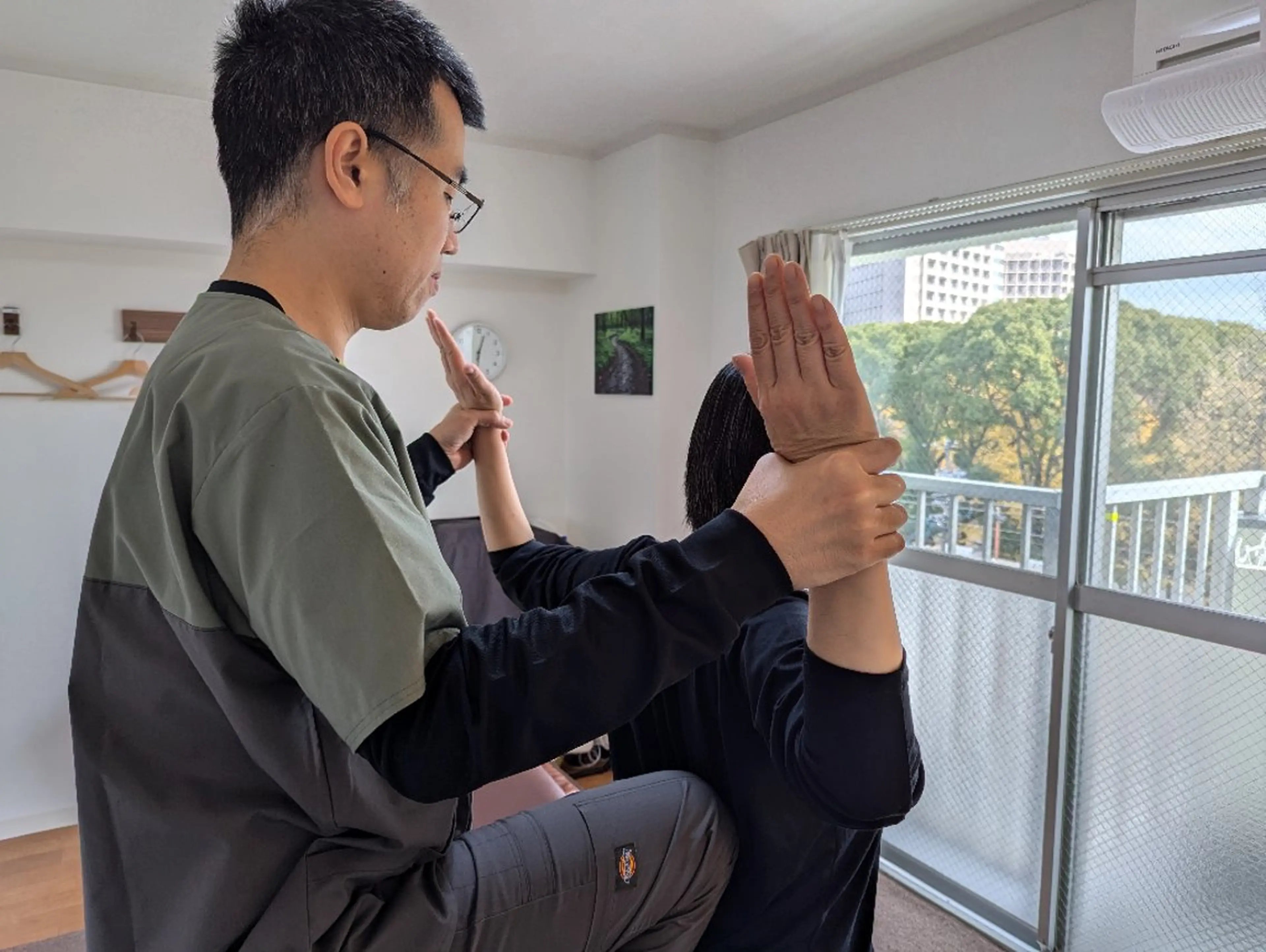 【セットコース】もみほぐし＋ストレッチ＋ドライヘッド 75分の写真