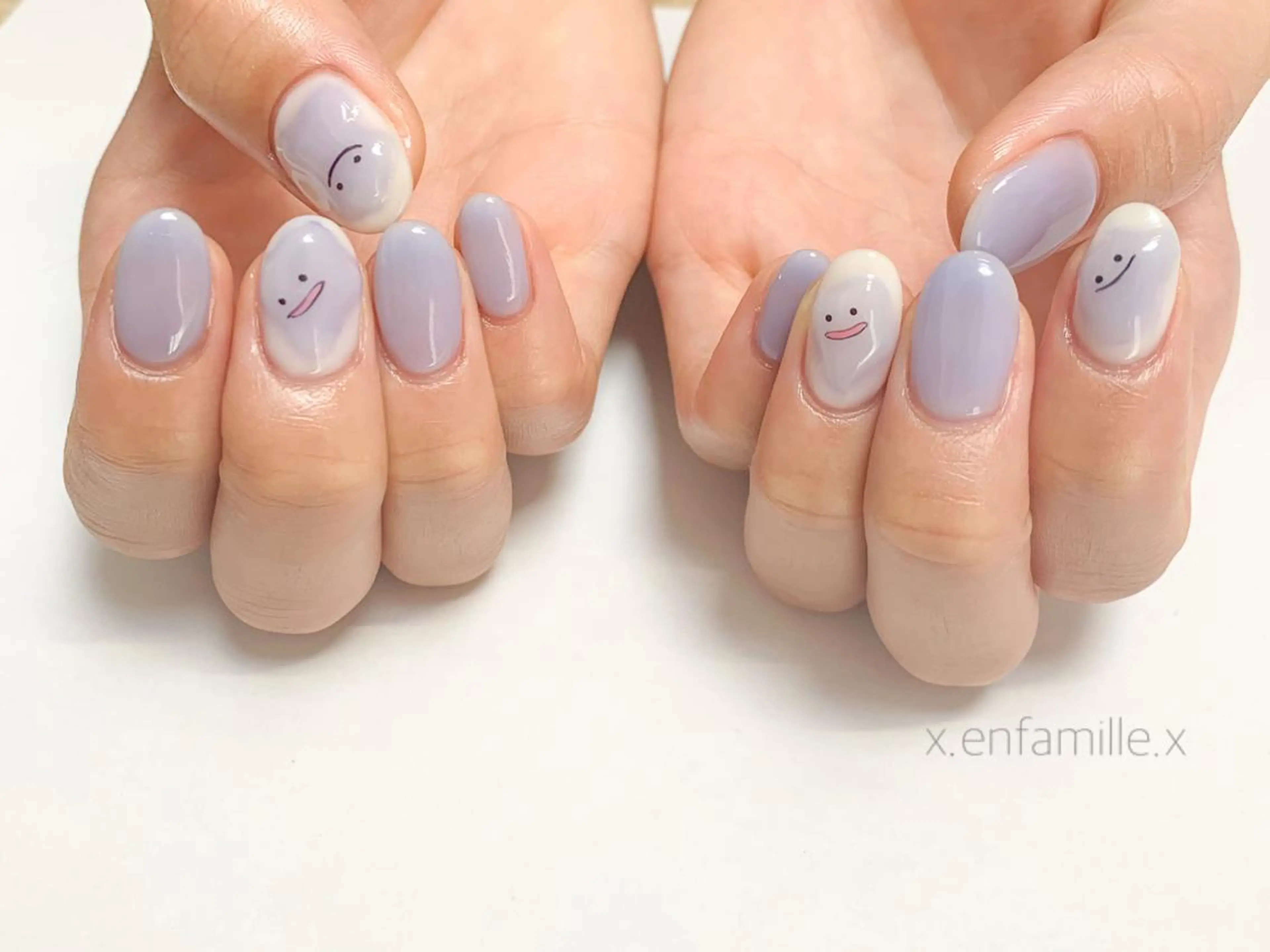 ネイル アートネイル ハンドネイル nail salon en familleのネイルデザイン