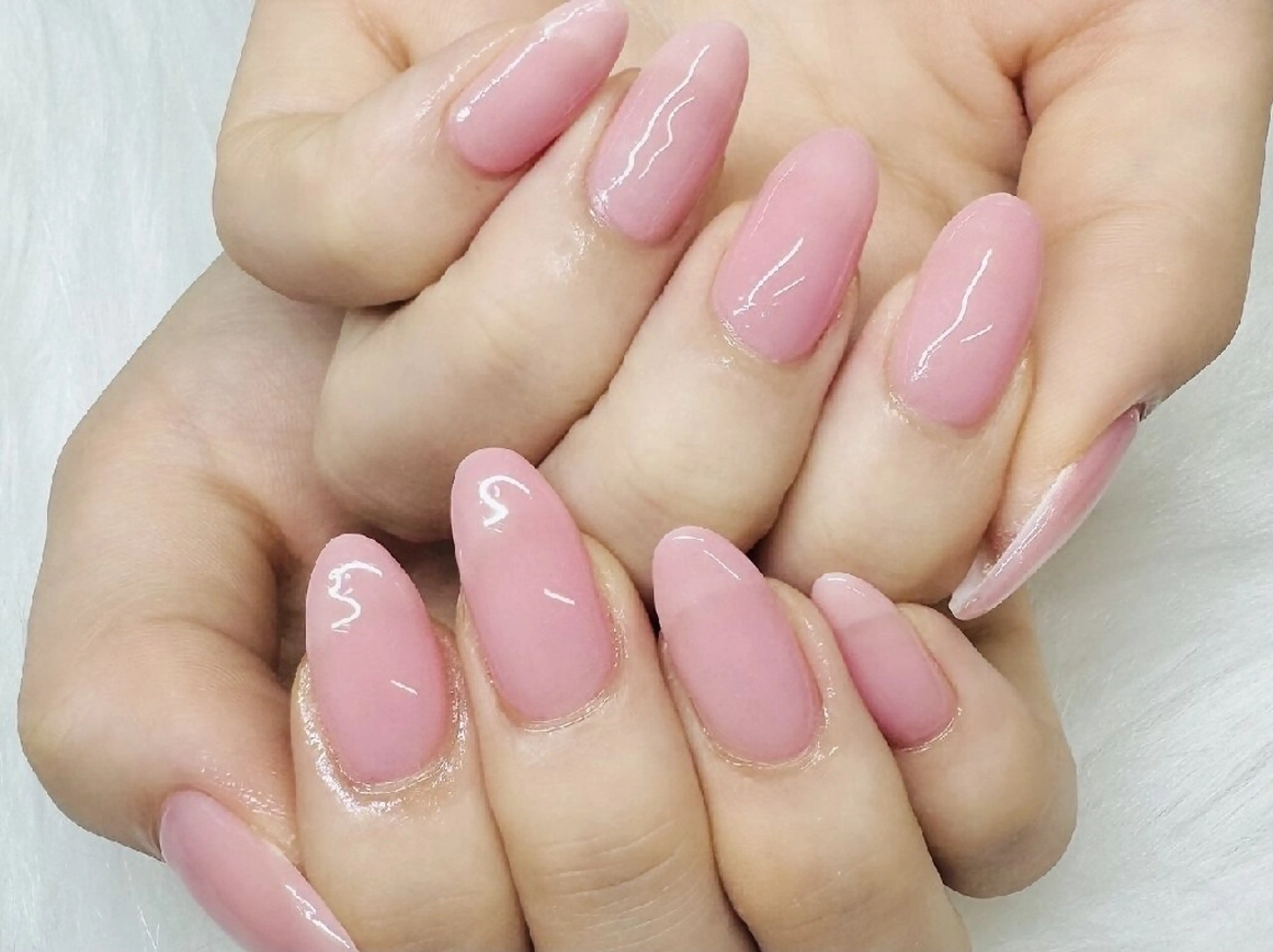 ネイル オフィスネイル ワンカラーネイル ピンク シンプルネイル Mxx[ミクス] Horigomeのネイルデザイン