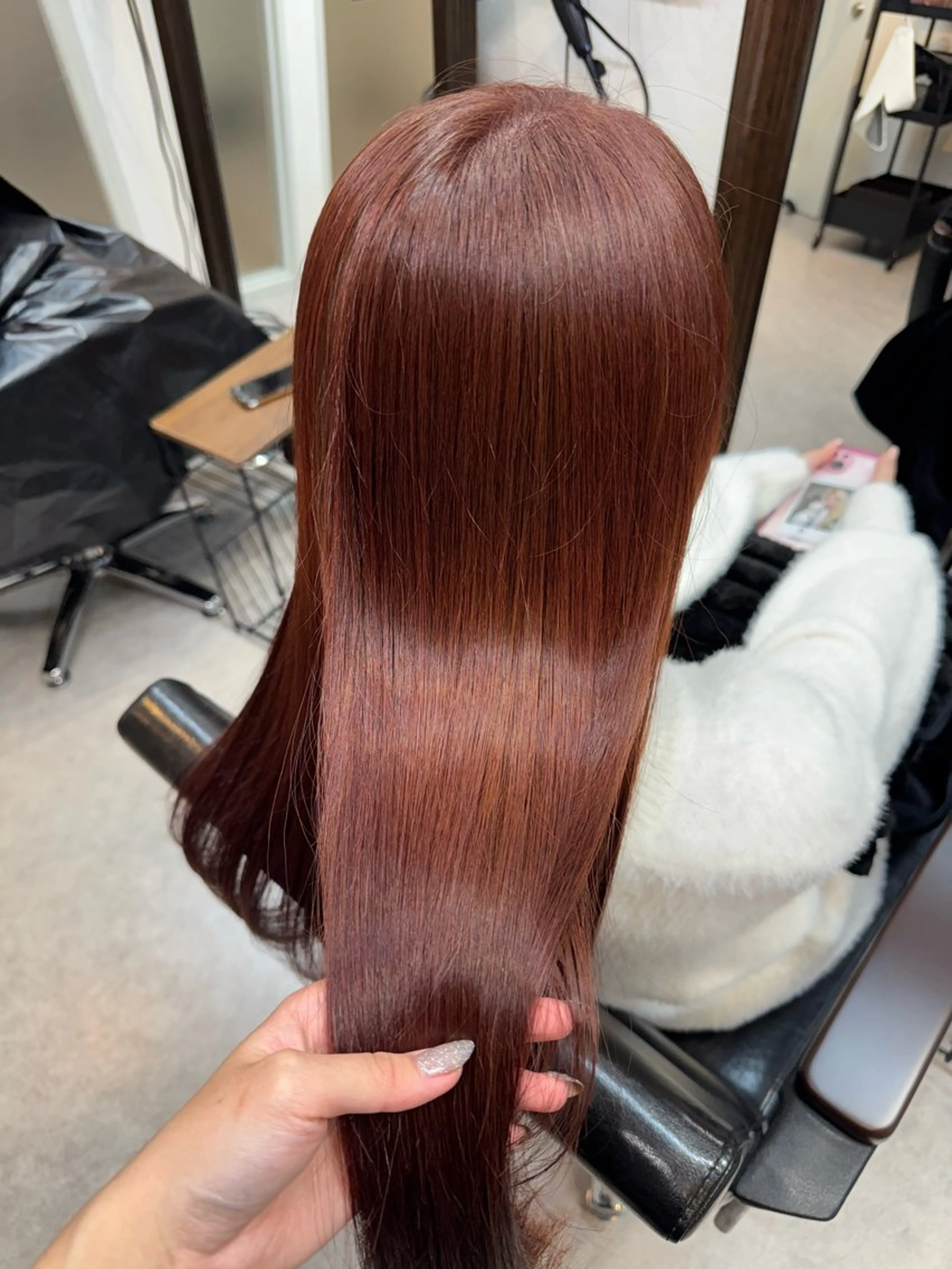 ロング たぴ。ぱつっとボブ/ つや髪🍒髪質改善のヘアスタイル