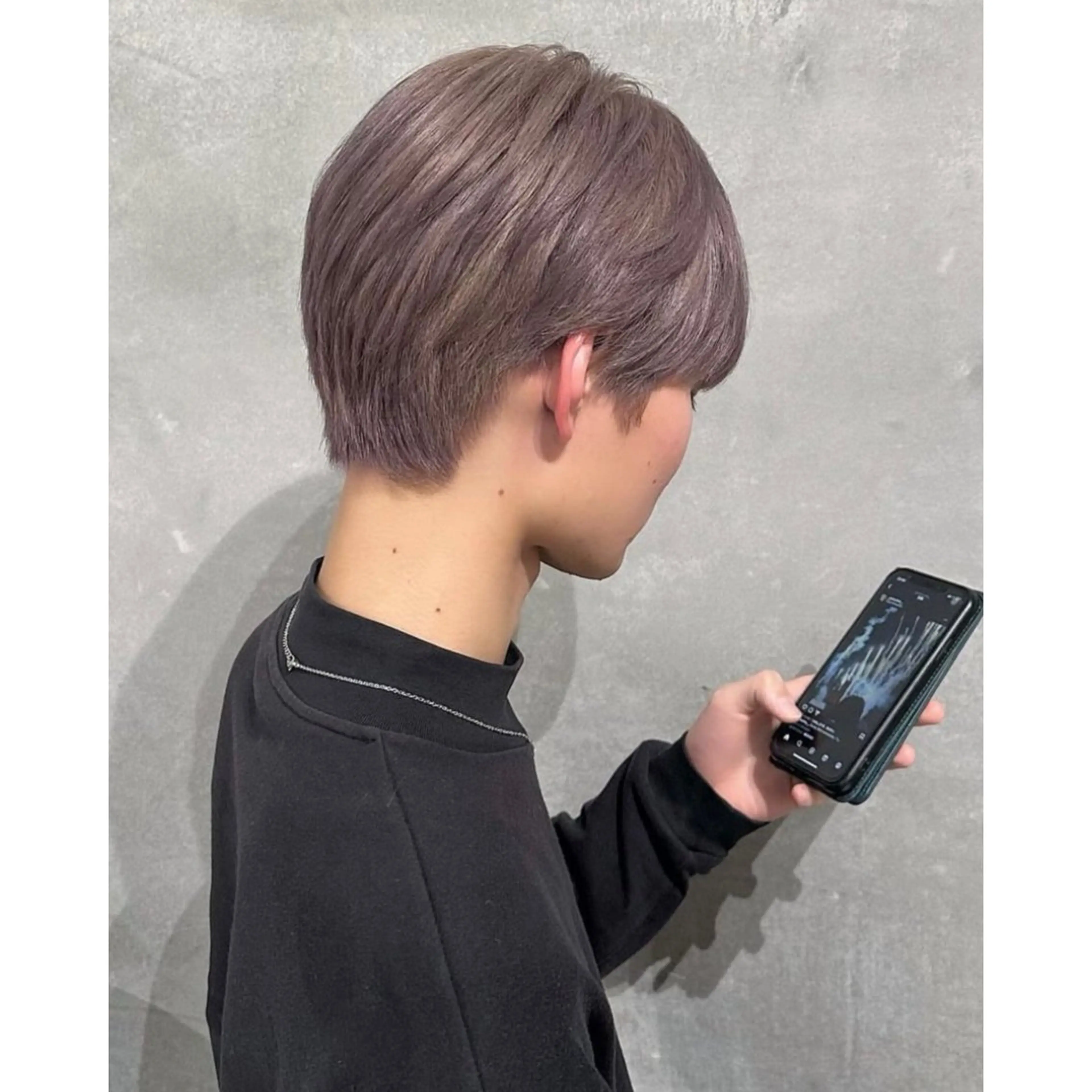 カラー メンズ ダウンパーマ カルマパーマ メンズ韓国風 韓国マッシュ マッシュウルフ elimabyfif th調布🌙キホ🌙のヘアスタイル