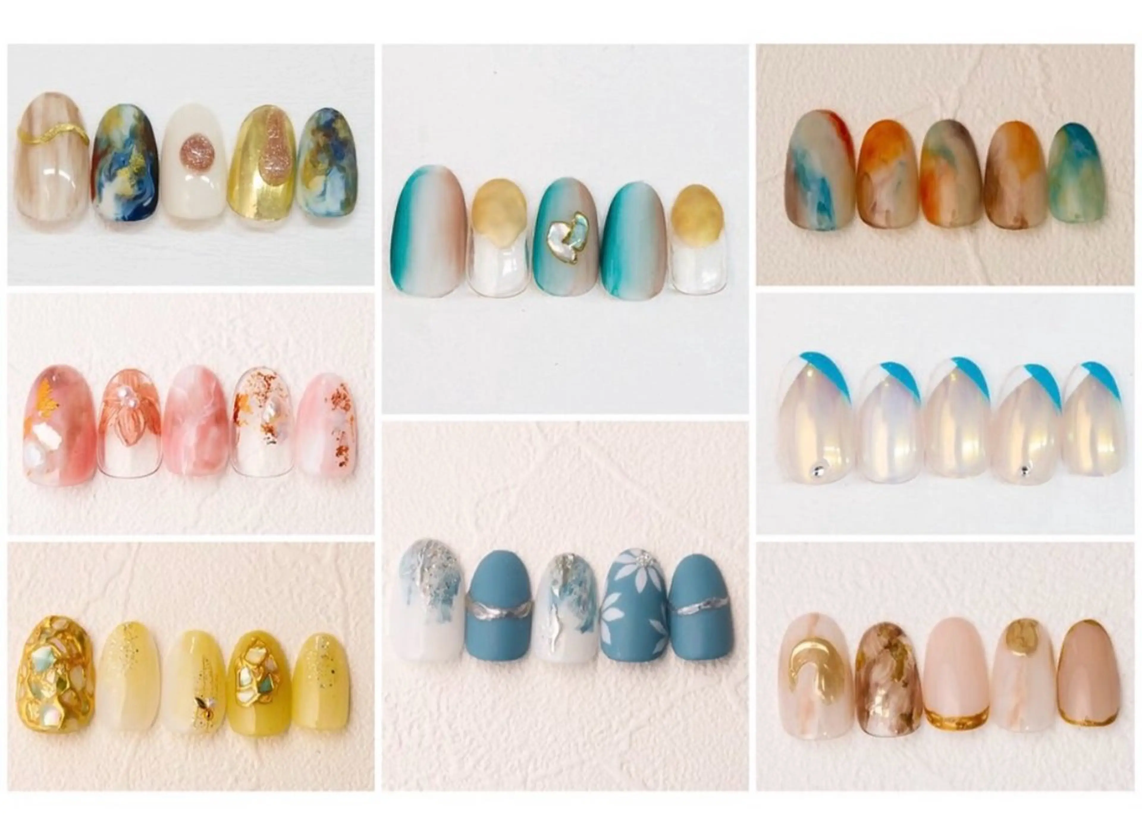 ハンド💅🏻オーダーネイル💅🏻持ち込み画像OK💅🏻（アート8本程度）の写真