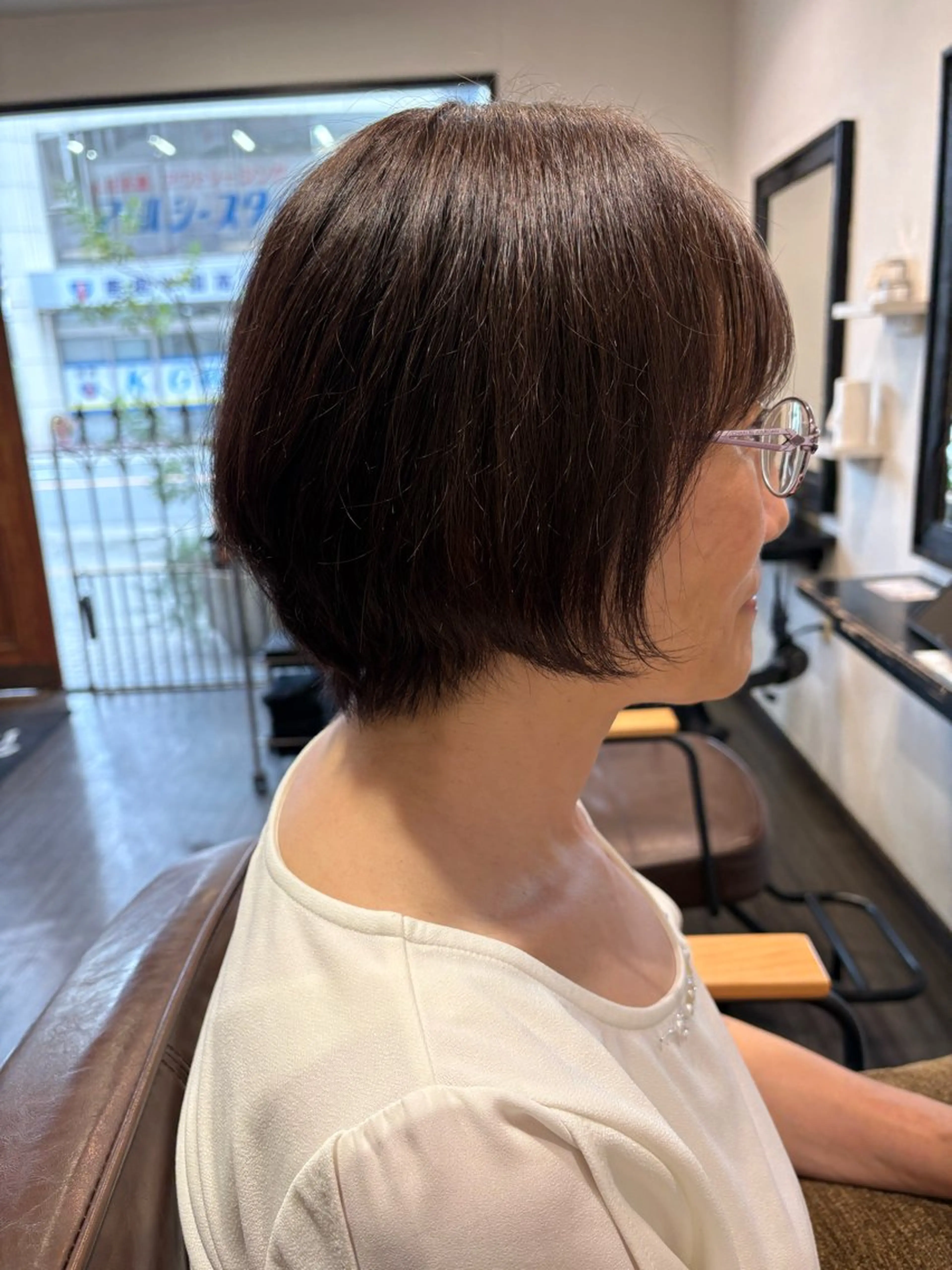 ショート くびれヘア ショートヘア こやなぎ れいなのヘアスタイル