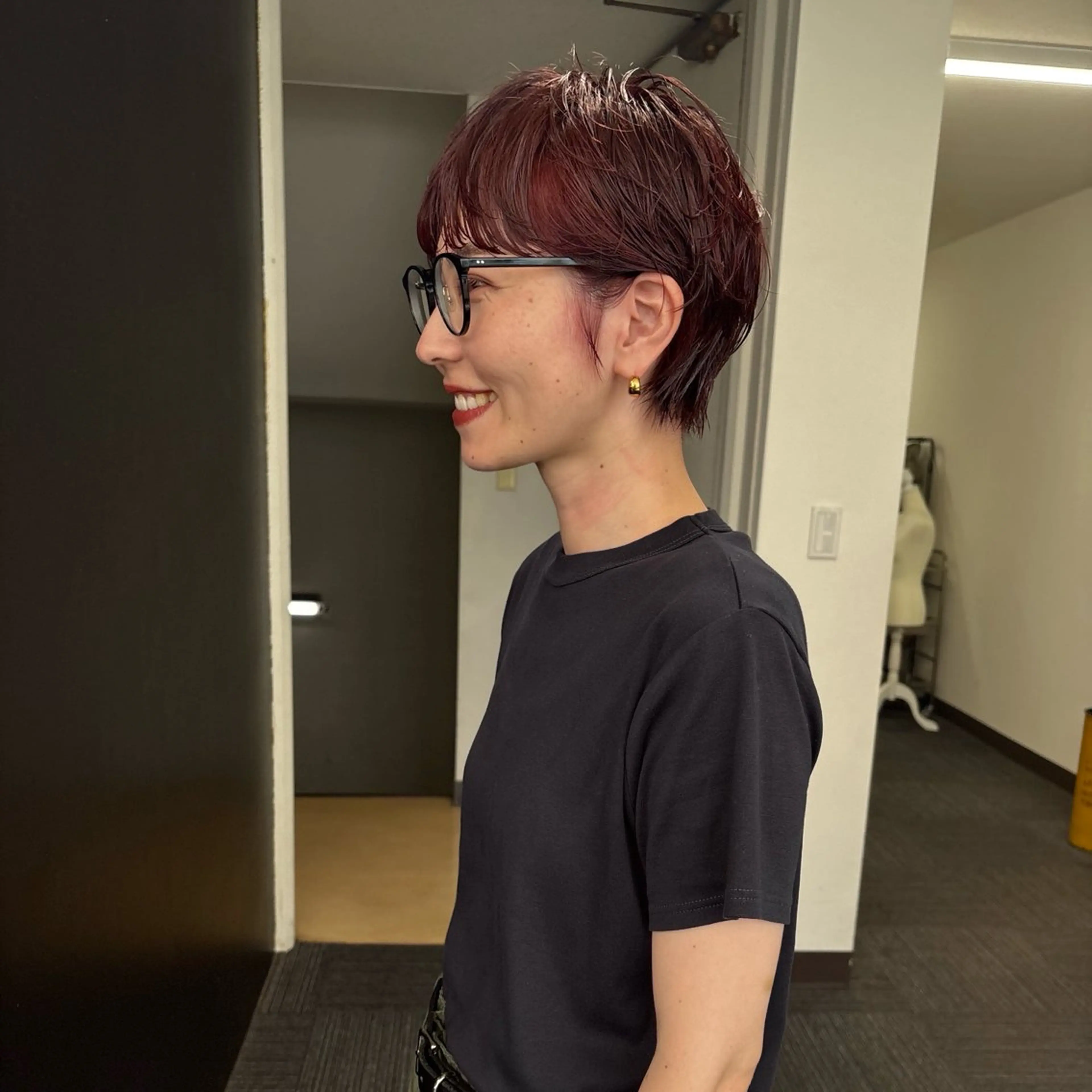 ショート 市川 蘭のヘアスタイル