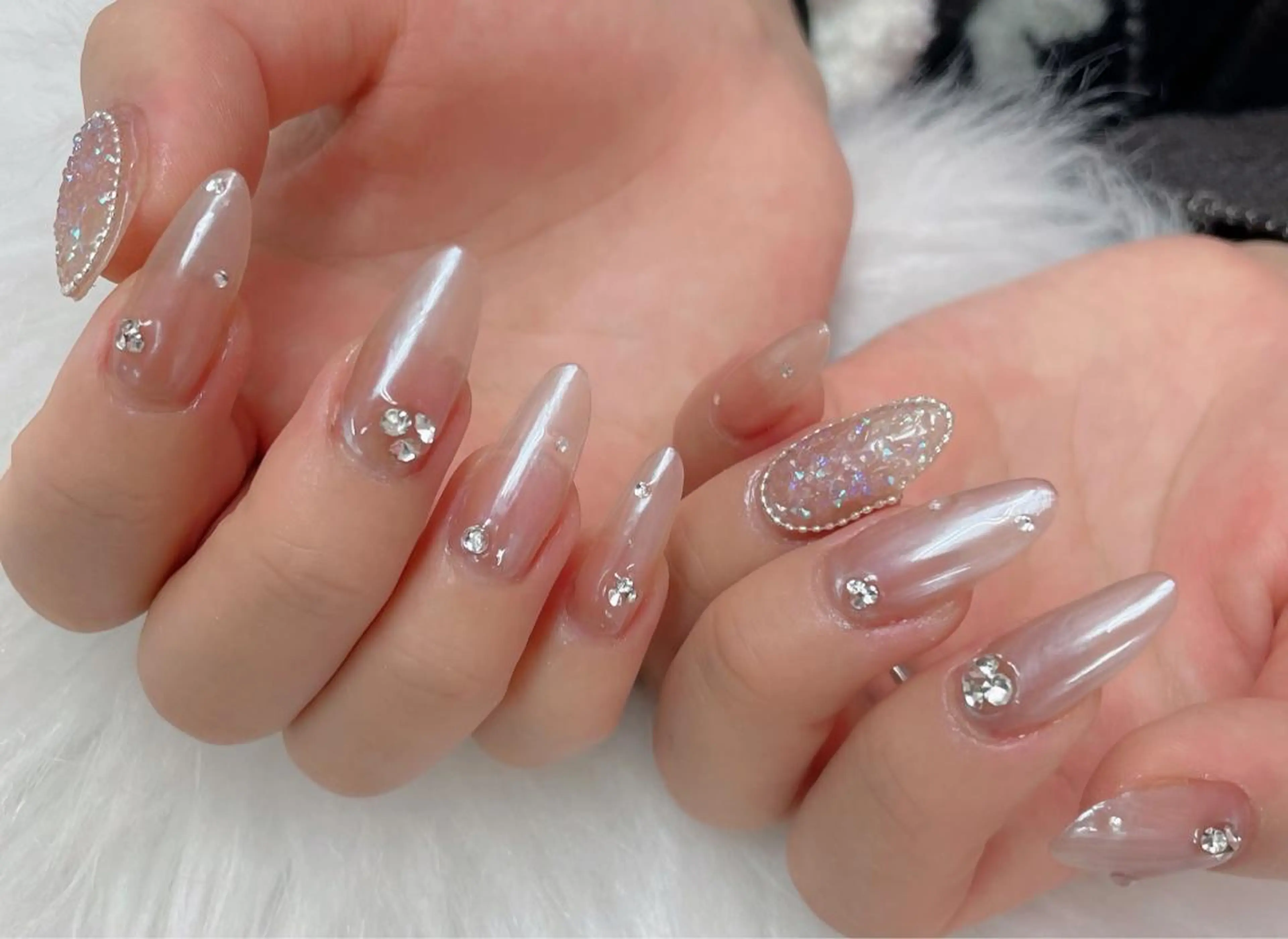 ネイル アートネイル 持ち込み ネイルチップ Anh 高田馬場のネイルデザイン