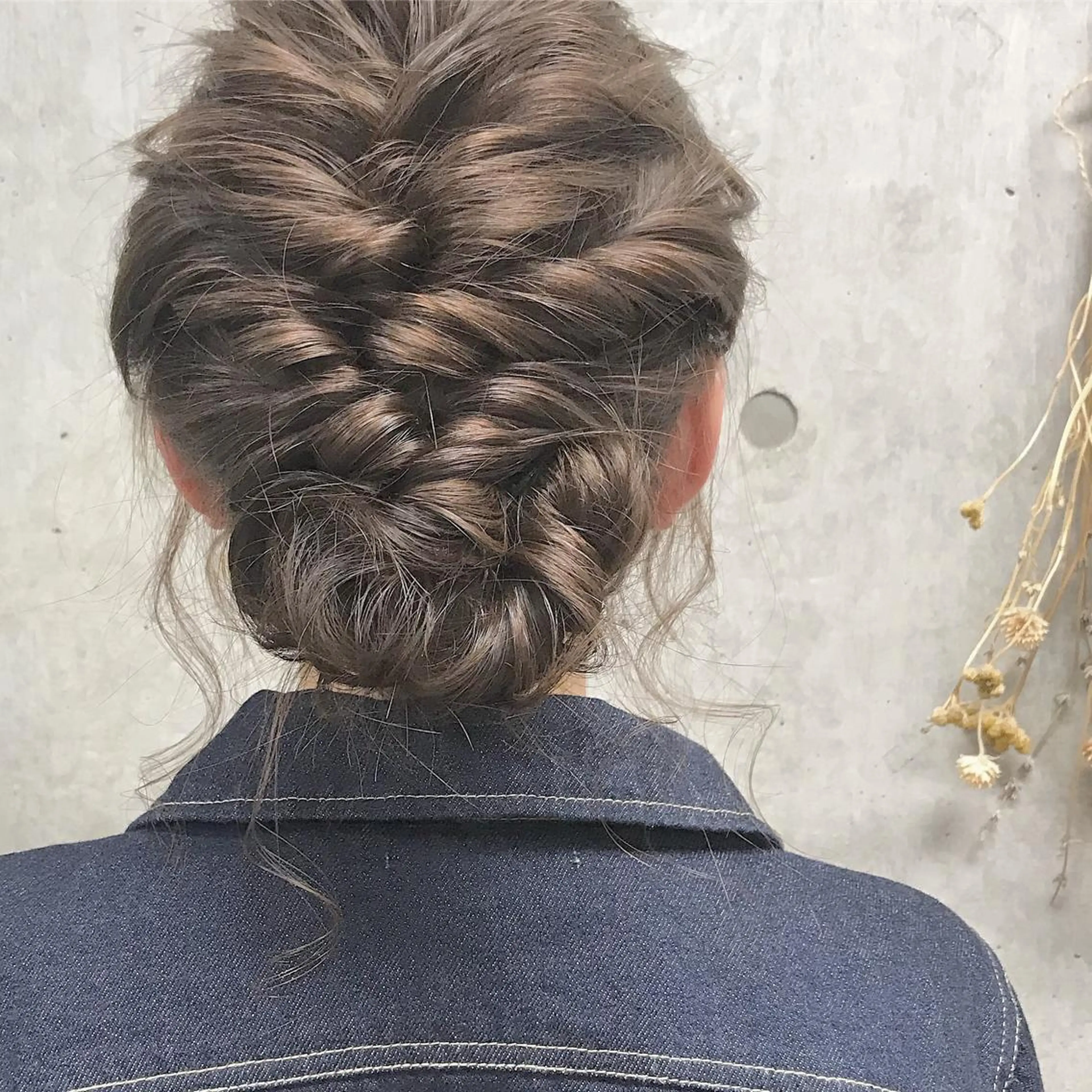 セミロング カラー ヘアアレンジ Satsuki ✂︎♡のヘアスタイル