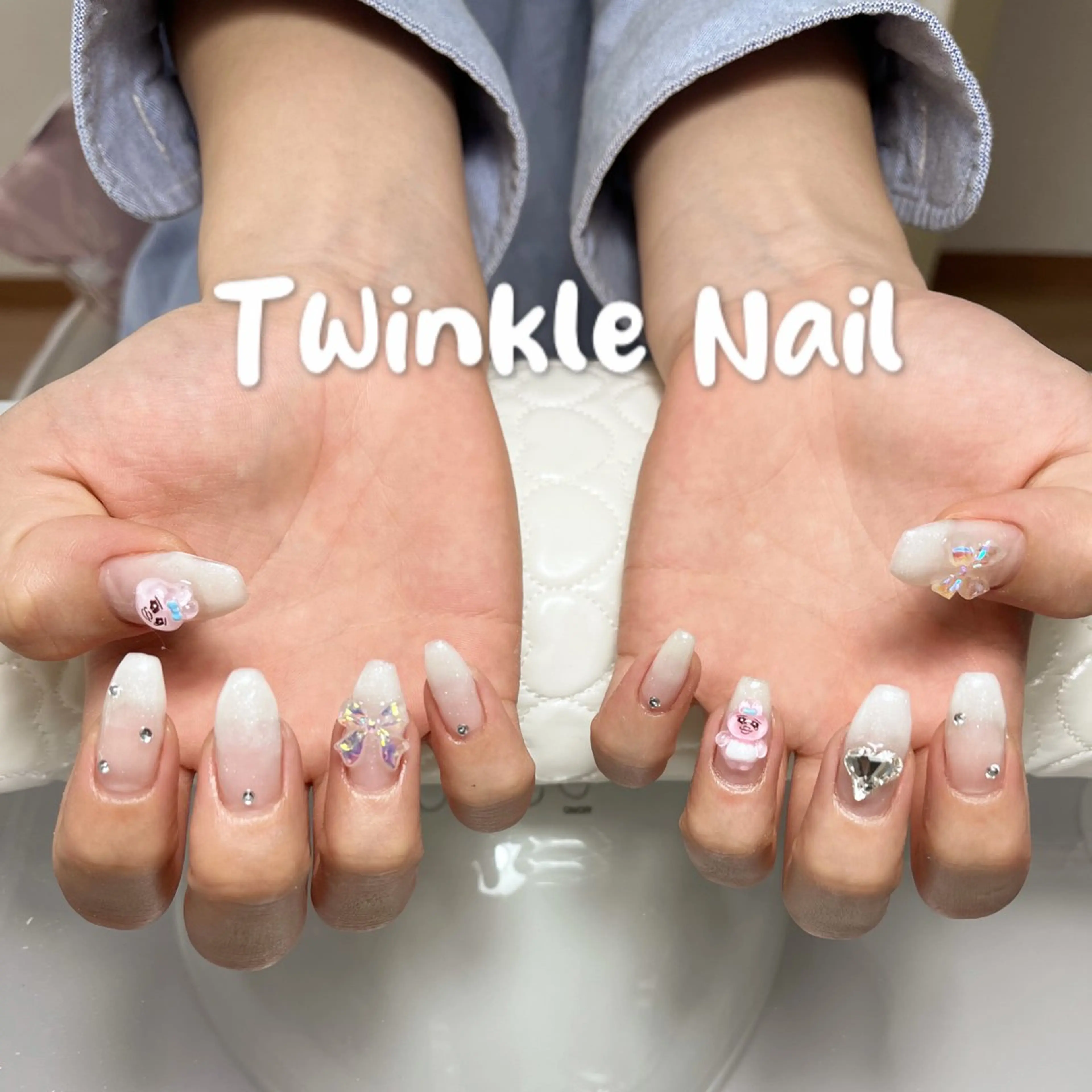 ネイル グラデーション ワンカラーネイル Twinkle Nail Kuboのネイルデザイン