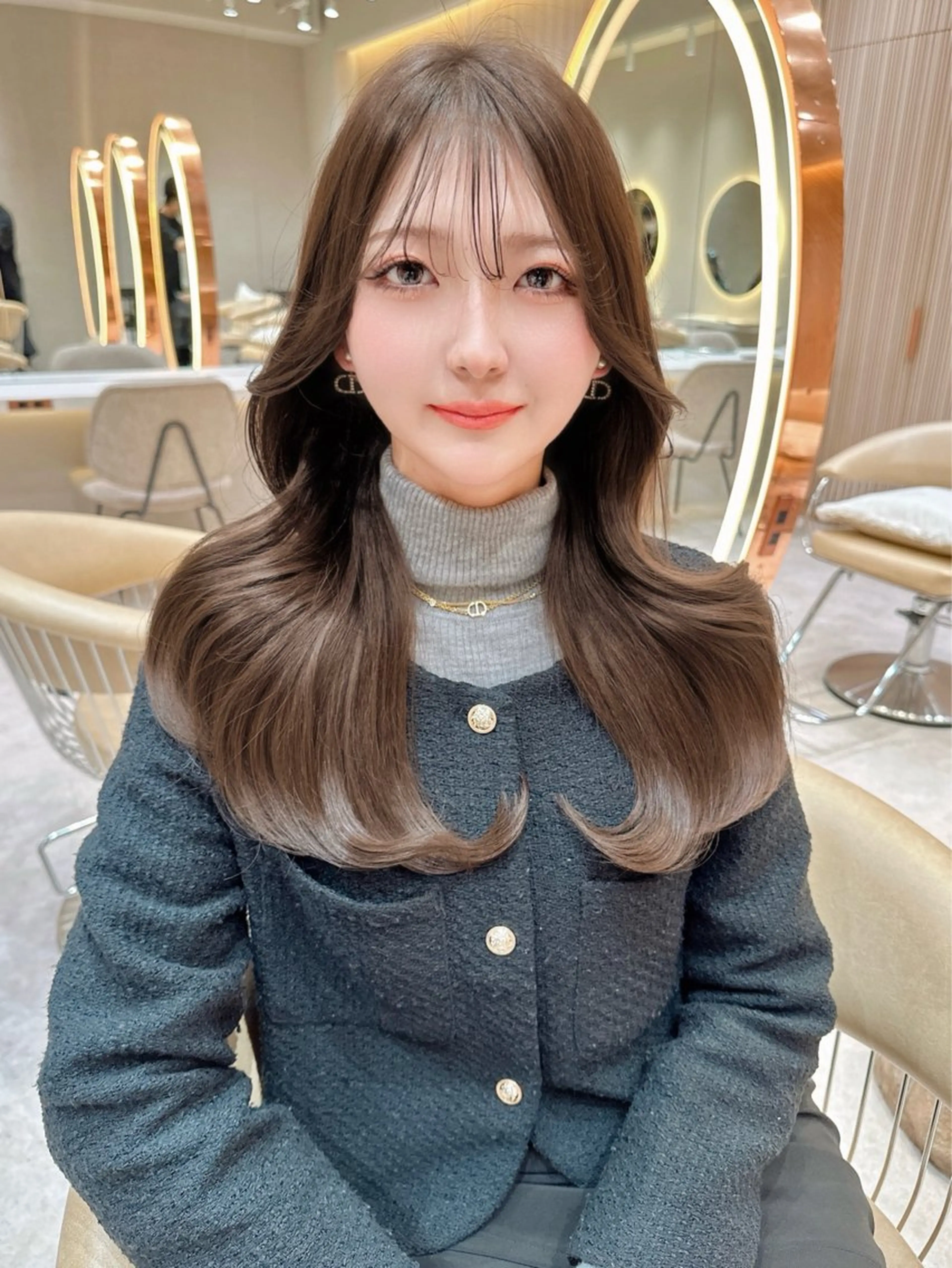 ロング カラー カット ヘアカラー トリートメント レイヤー❣️縮毛矯 川村利幸のヘアスタイル