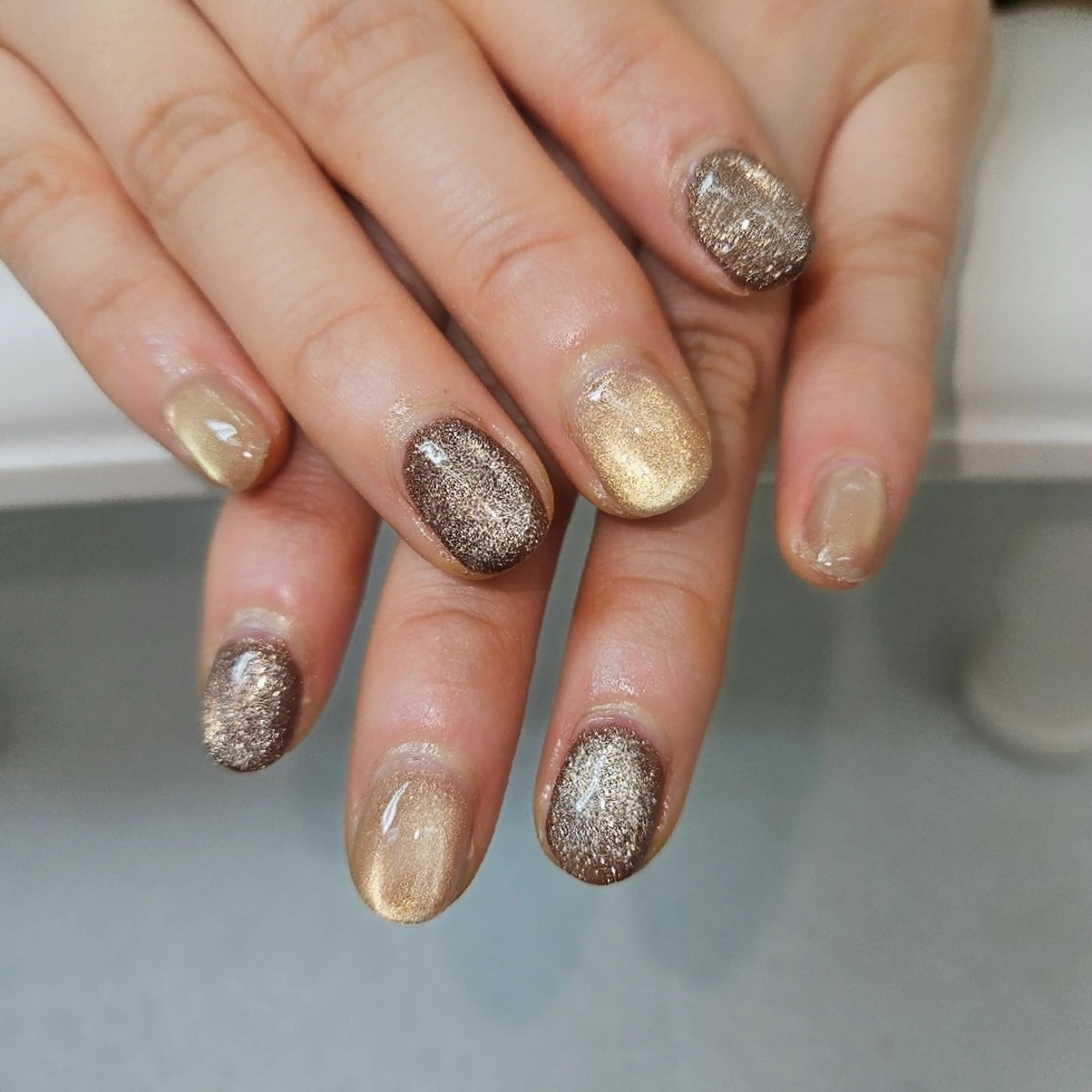 ネイル マグネットネイル 竹内 みやびのネイルデザイン