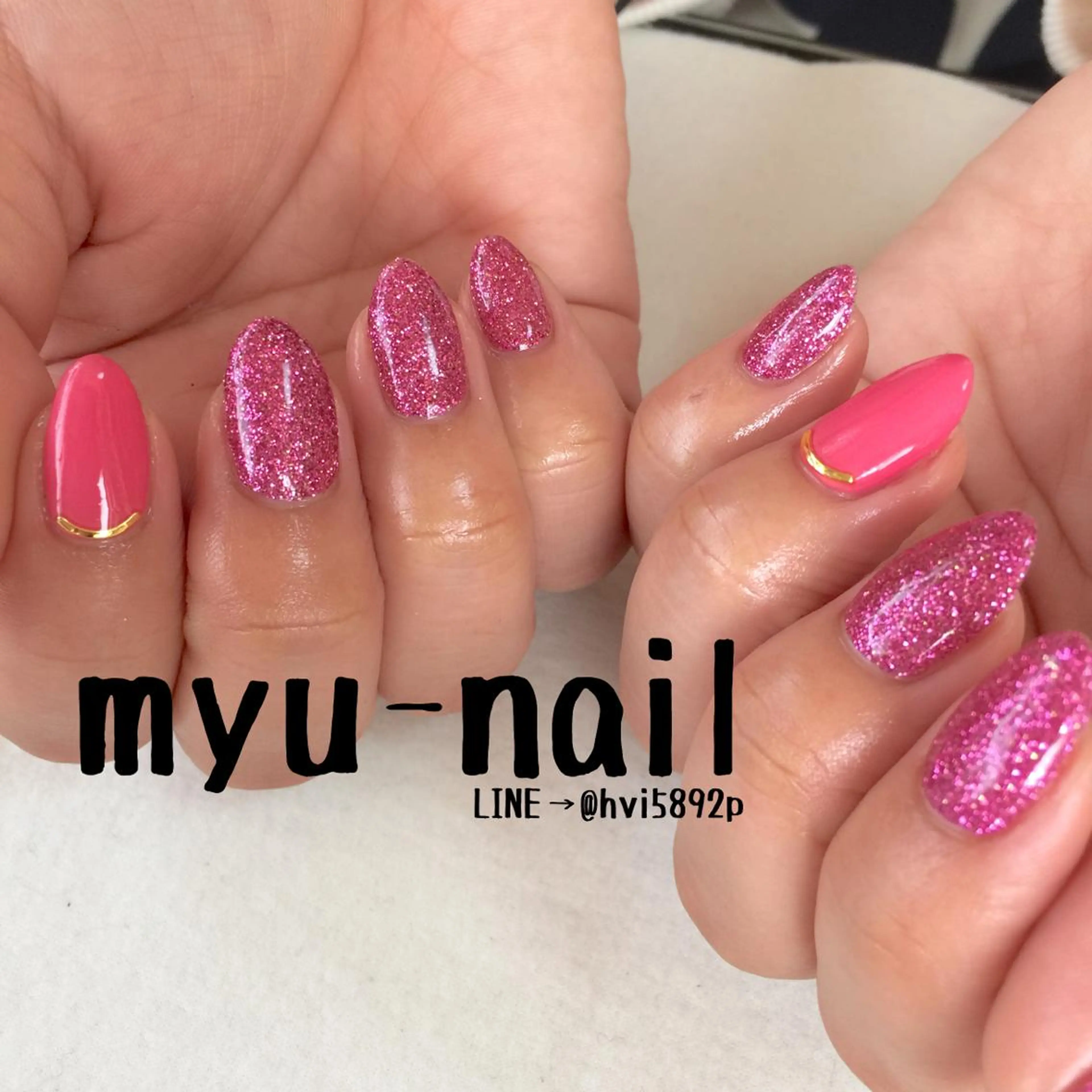 ネイル ホームサロン myu-nailのネイルデザイン