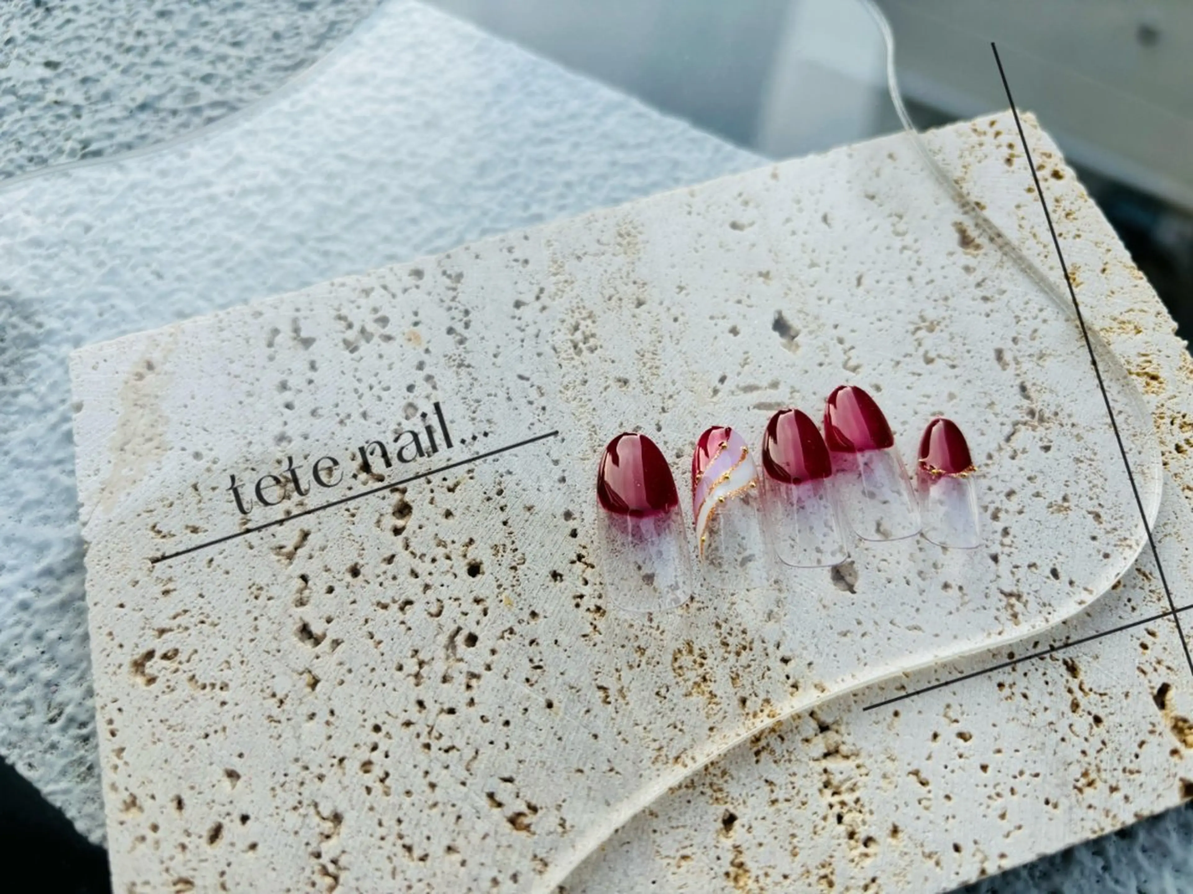 ネイル ハンドネイル tete. nailのネイルデザイン