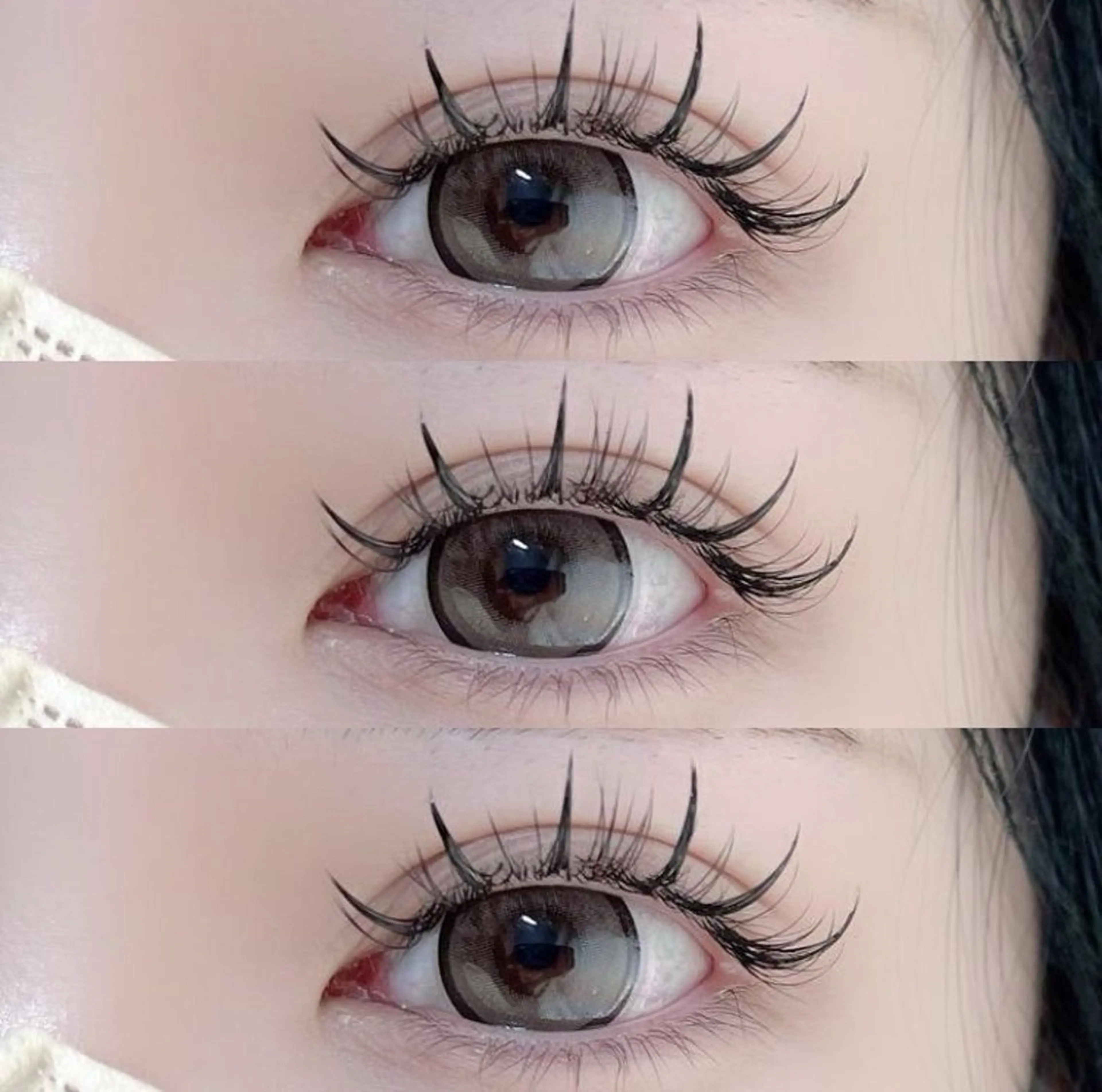 LEDエクステ120本❤️🪽の写真