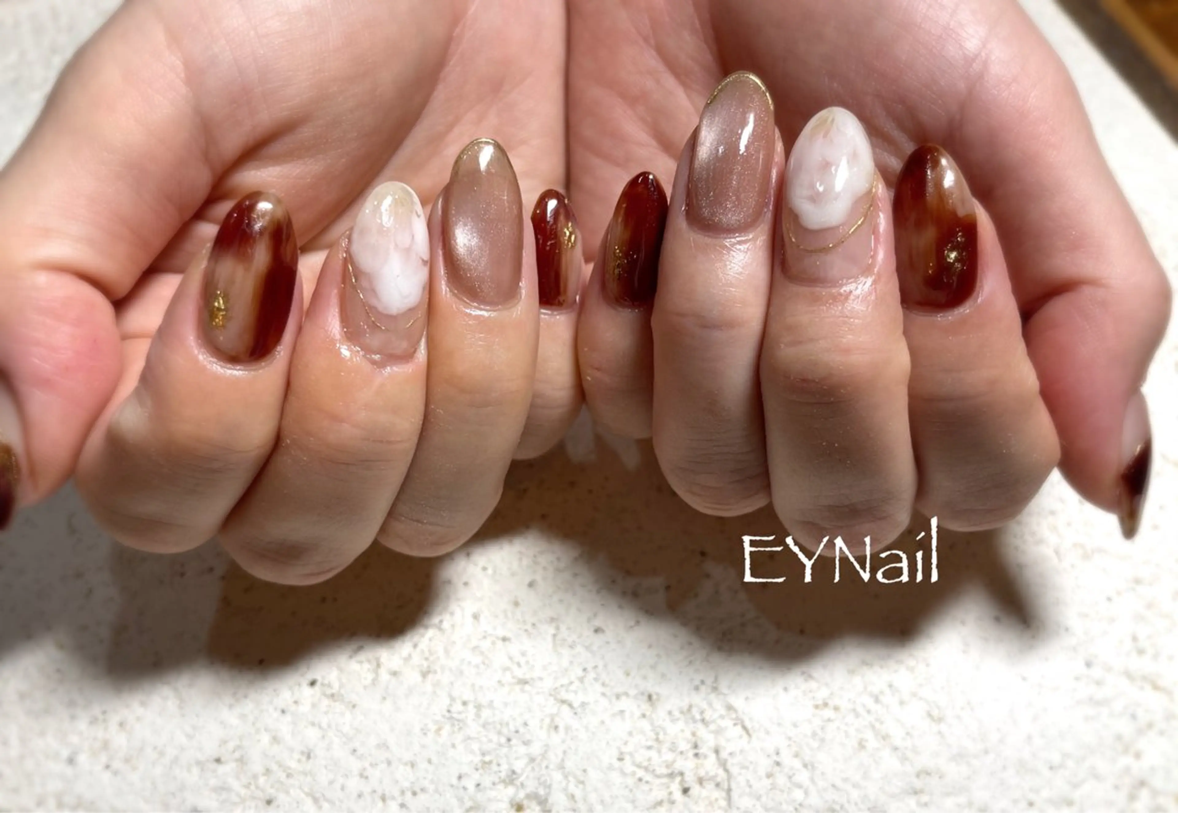 ネイル ハンドネイル EYNail Eriのネイルデザイン