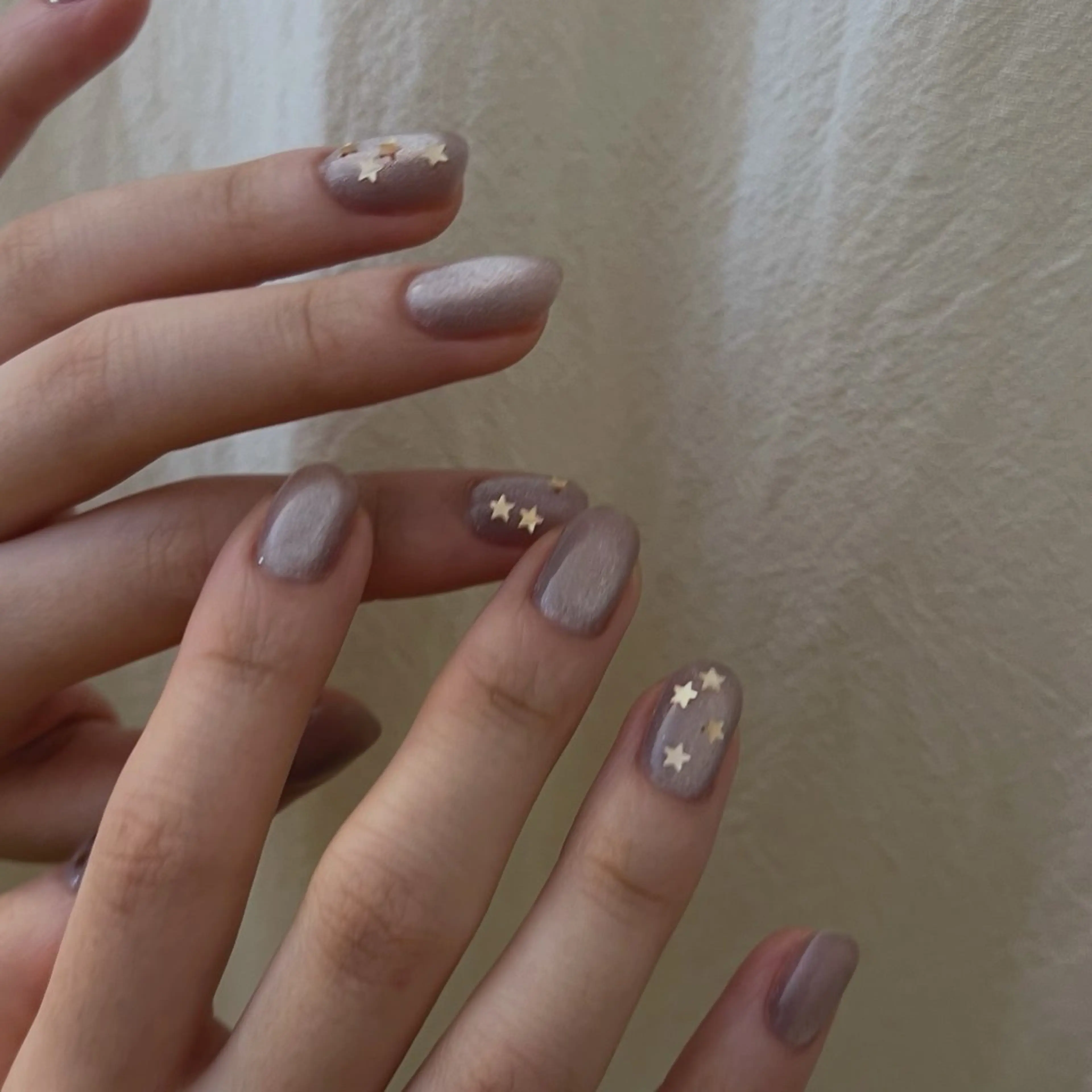 ネイル フラッシュネイル マグネットネイル シルバー urun eriのネイルデザイン