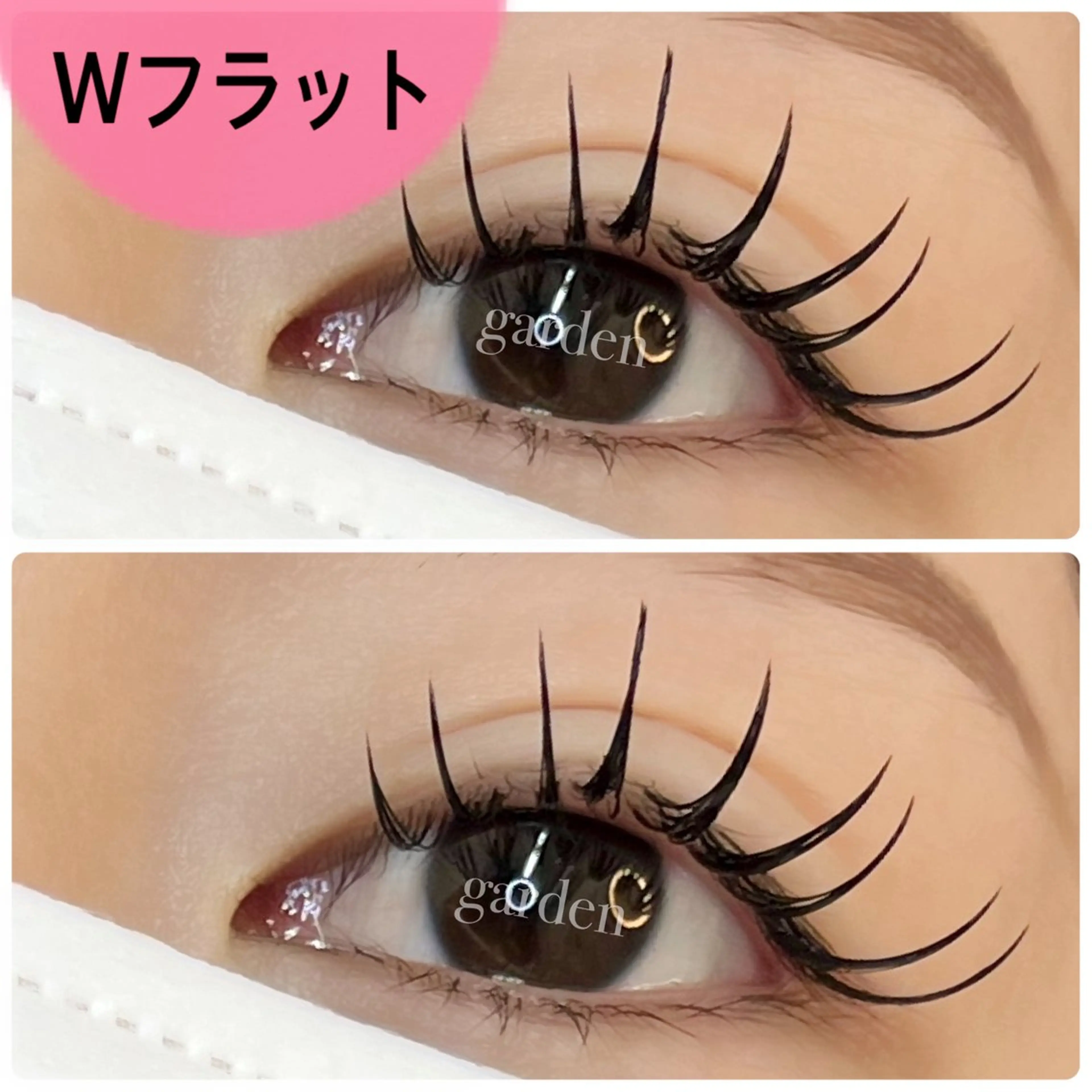 minimo限定🫧Wフラットラッシュ　120束【コーティング込】の写真