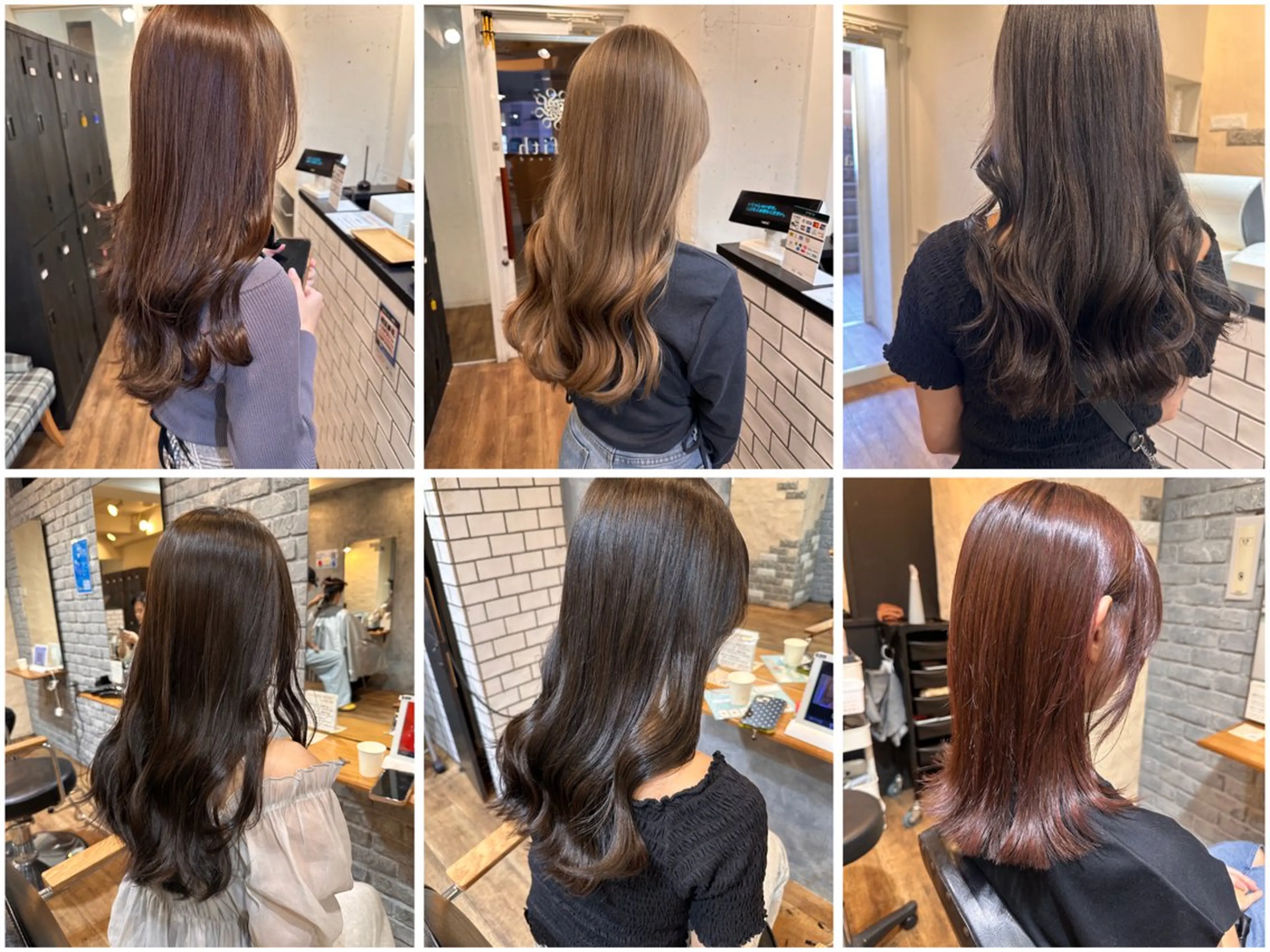 ミディアム カット ヘアカラー トリートメント kyosuke 透明感カラーのヘアスタイル