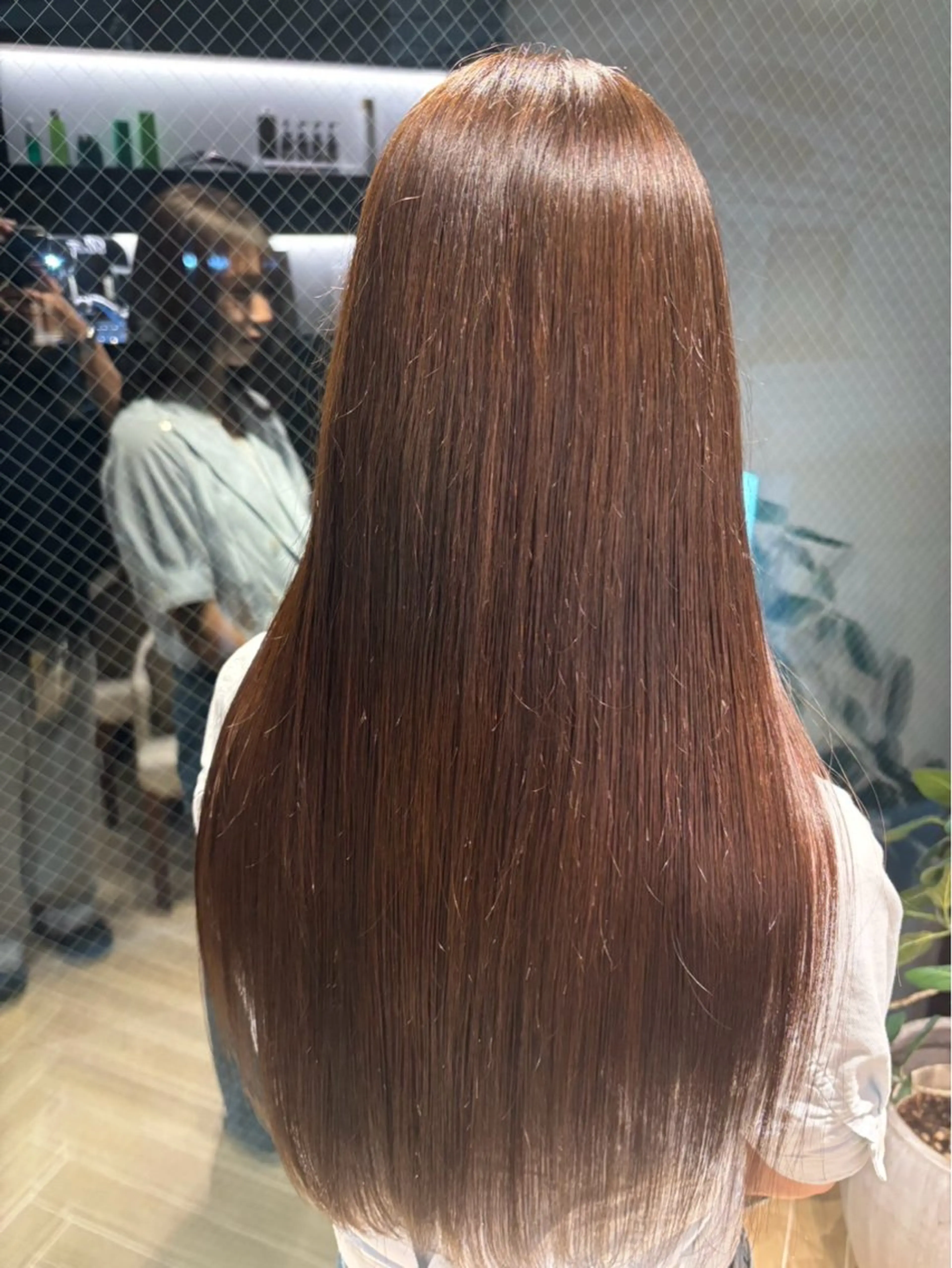 ロング カラー ヘアカラー トリートメント 山本 瑠虎のヘアスタイル