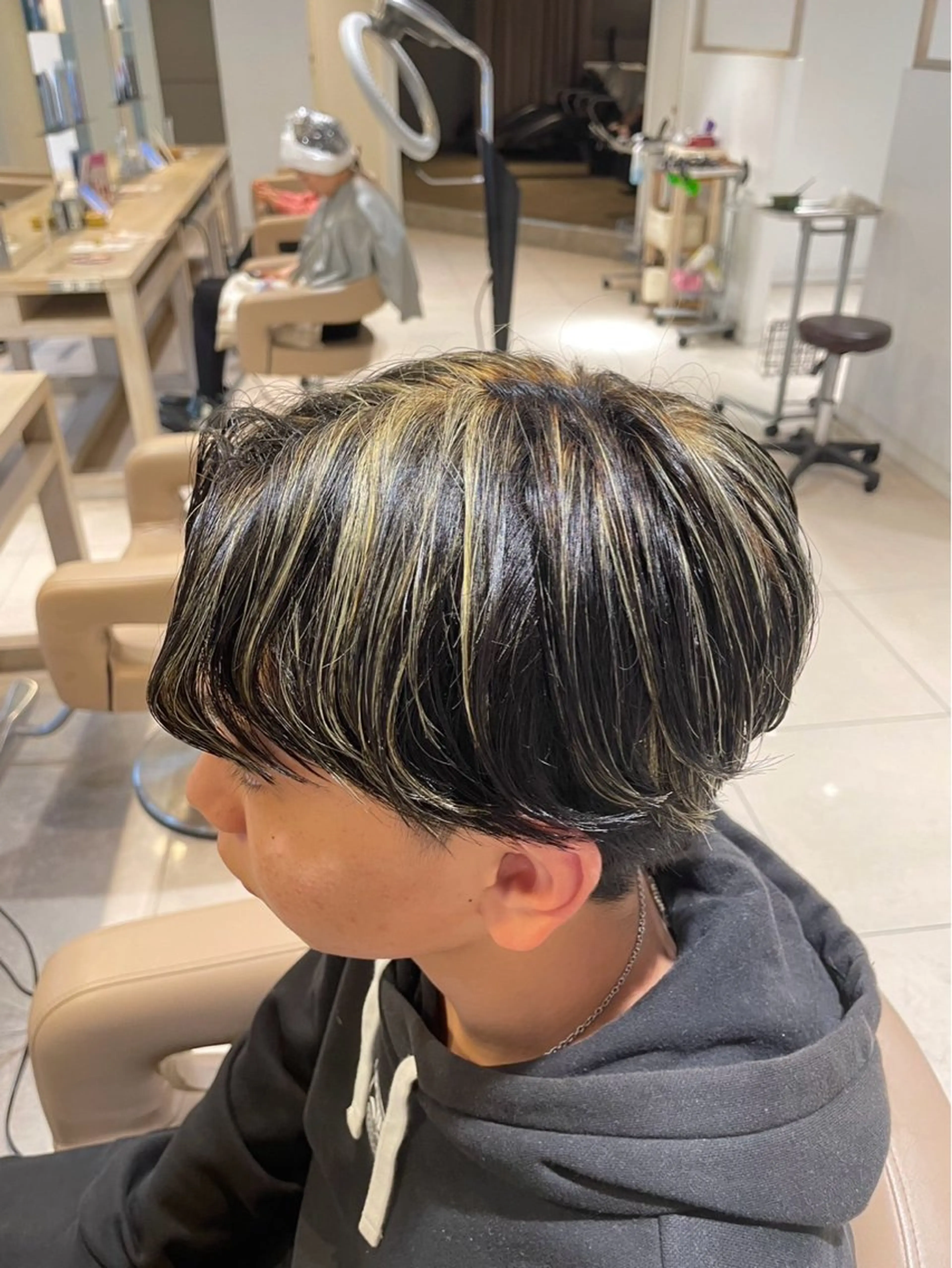 カラー メンズ メンズハイライト ハイライトカラー ✨平野 アサト✨のヘアスタイル