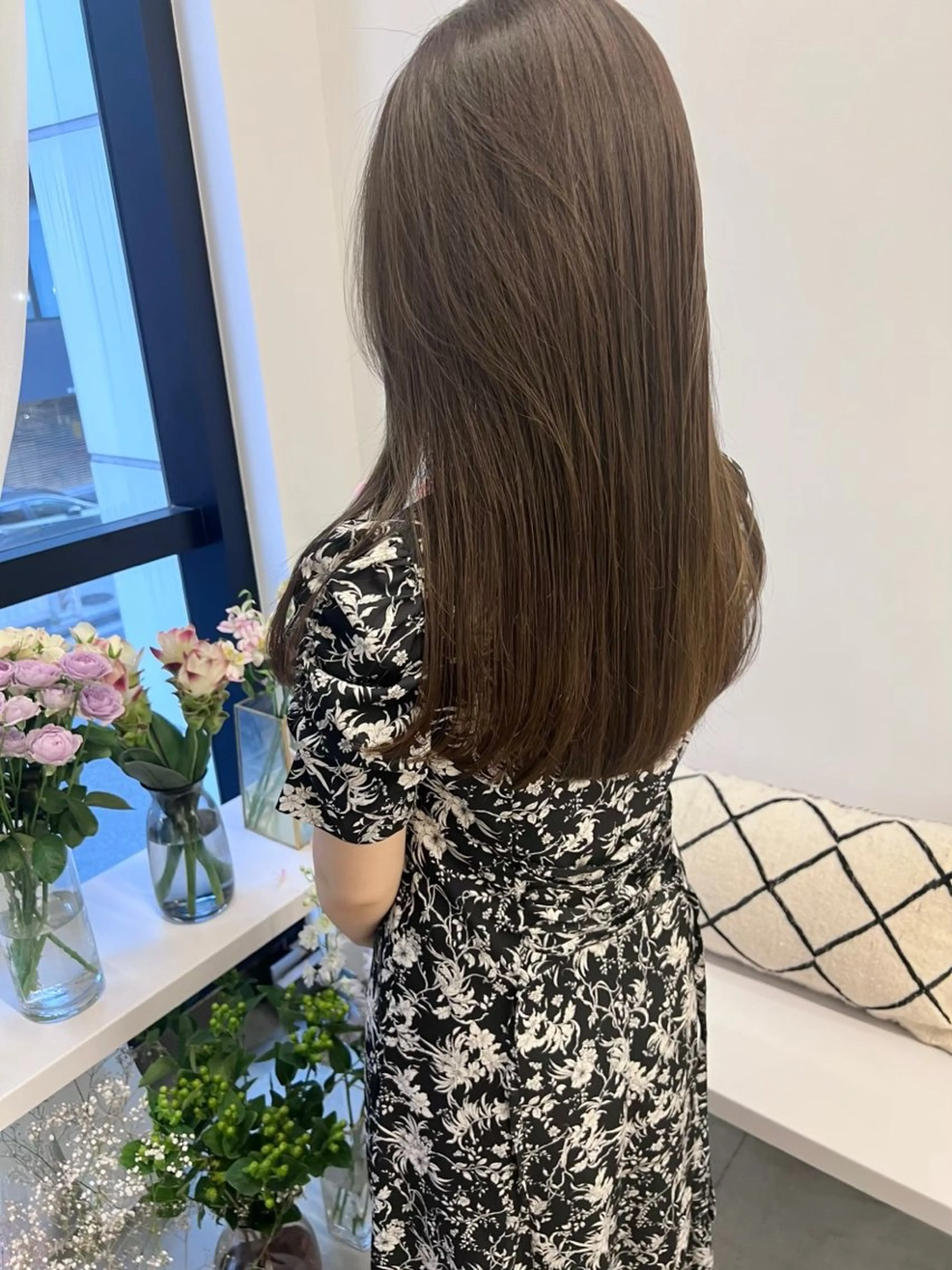 セミロング 🌼花屋併設🌼 木下奈々望のヘアスタイル