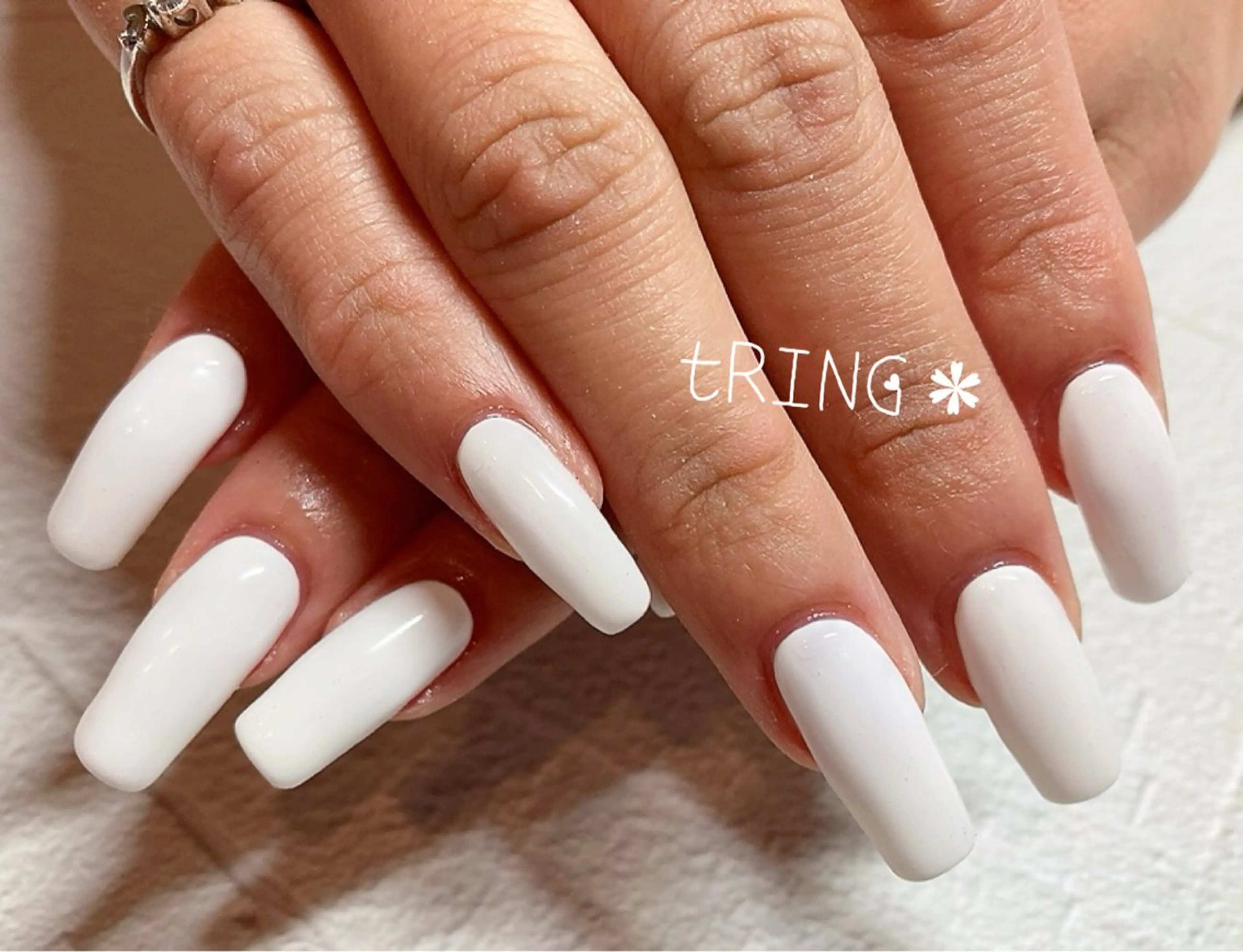 ネイル ハンドネイル tRING＊ しいの木台のネイルデザイン