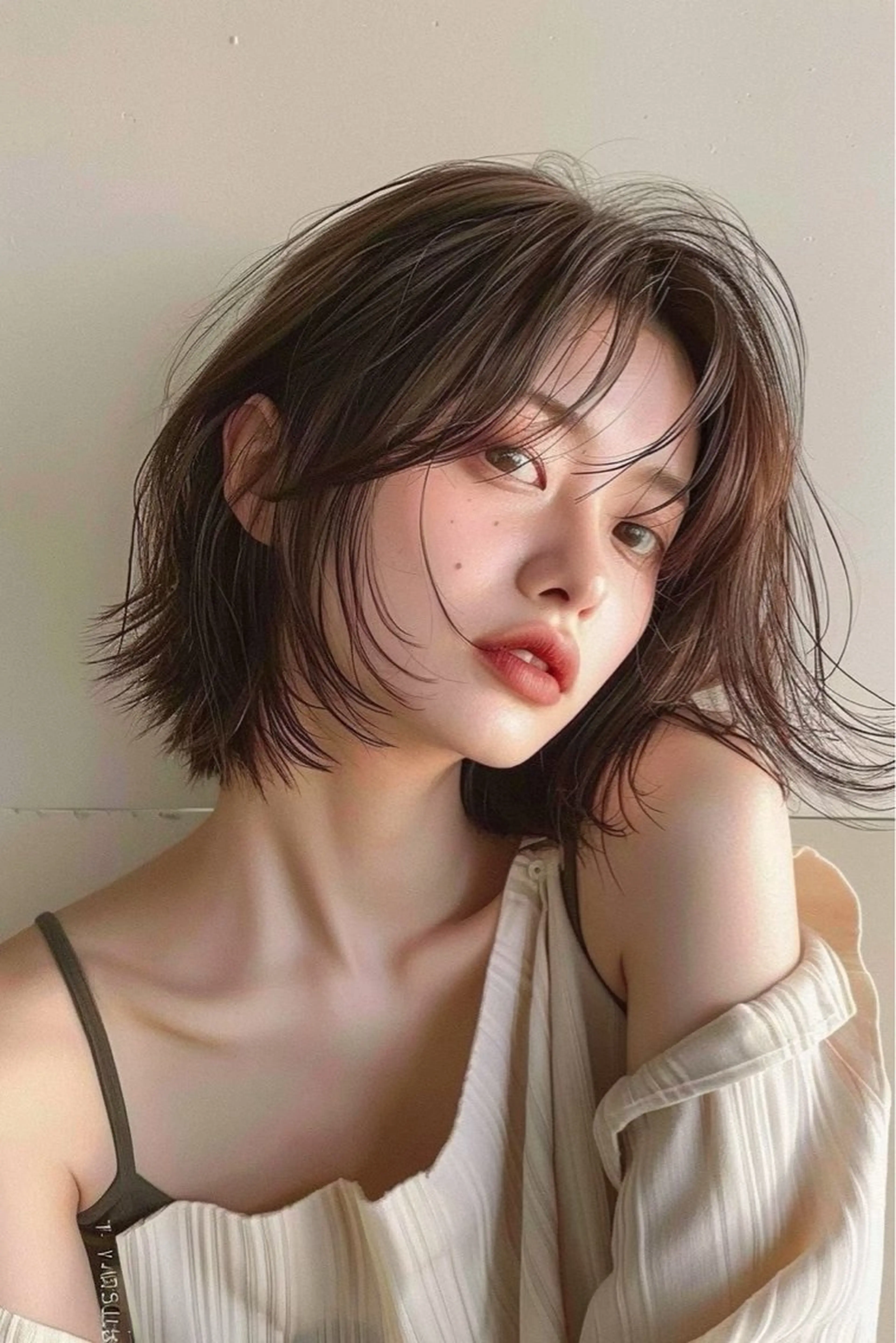 ミディアム カラー カット ヘアカラー トリートメント レイヤーカット/ カラー特化/YUTOのヘアスタイル