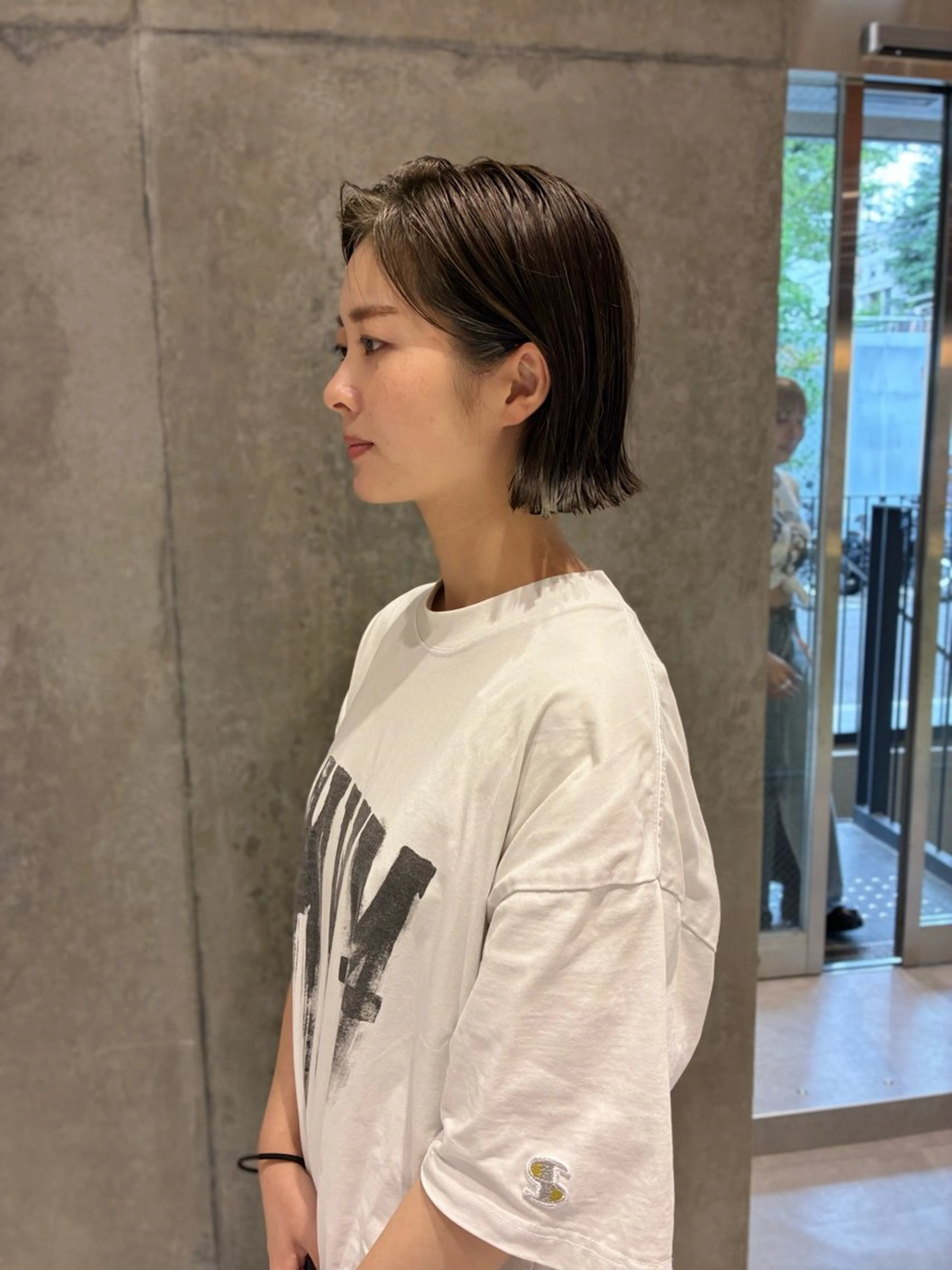 ショート カラー 篠江 廉のヘアスタイル