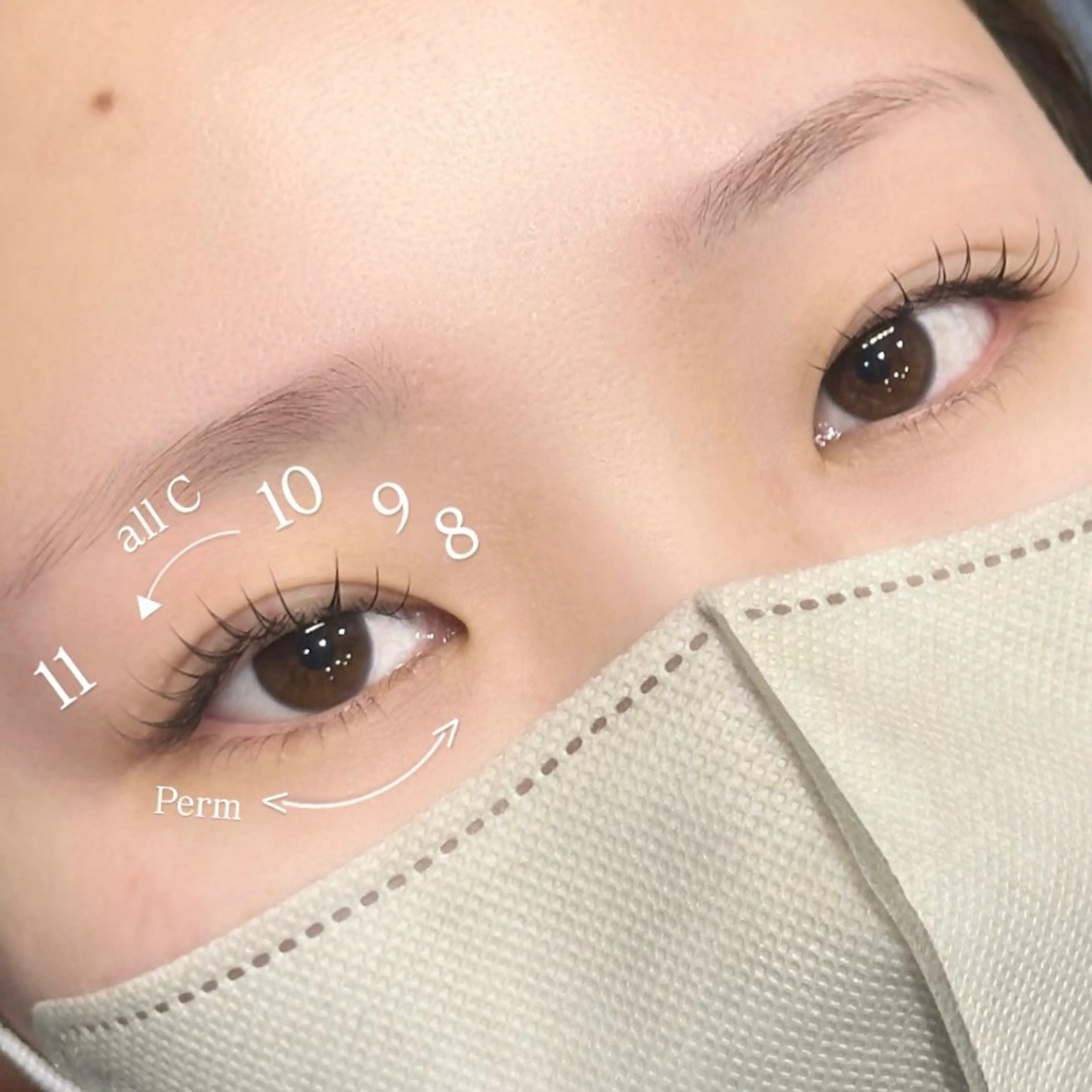 マツエク・マツパ マツエク AILEEN *のマツエク・マツパデザイン