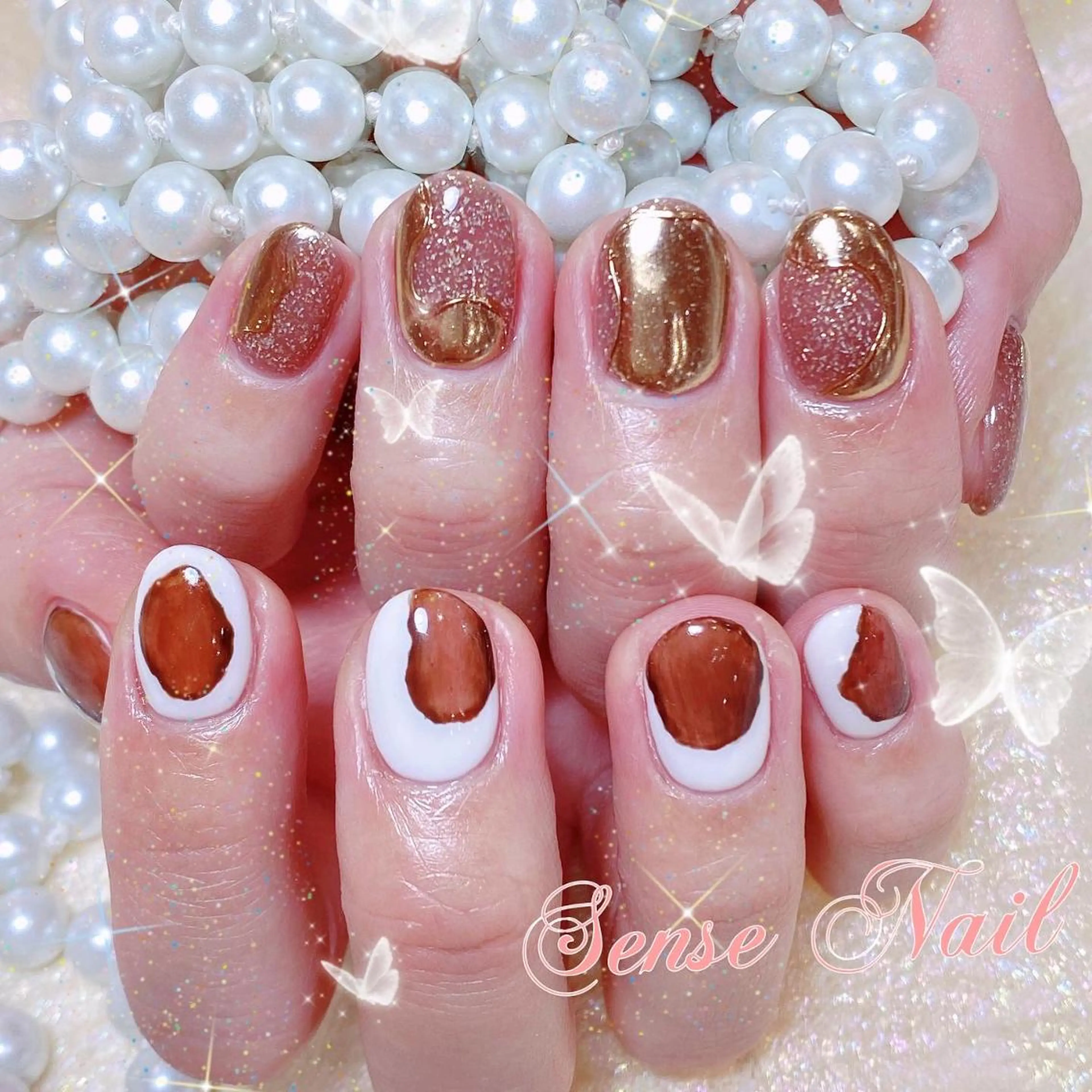 ネイル ハンドネイル ハンドケア Feinn Ink💕のネイルデザイン