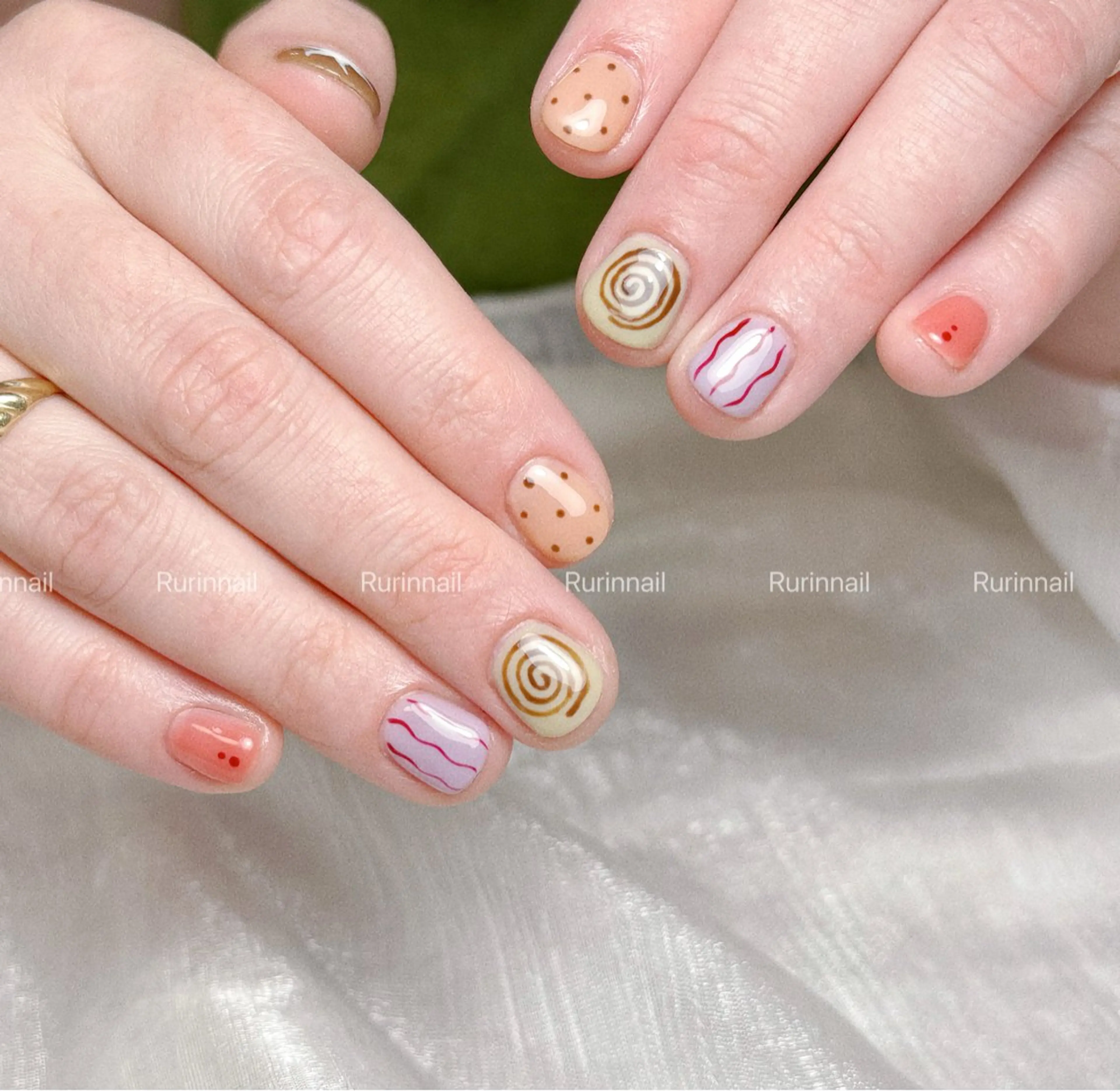 ネイル ハンドネイル ルリン サロン💅のネイルデザイン