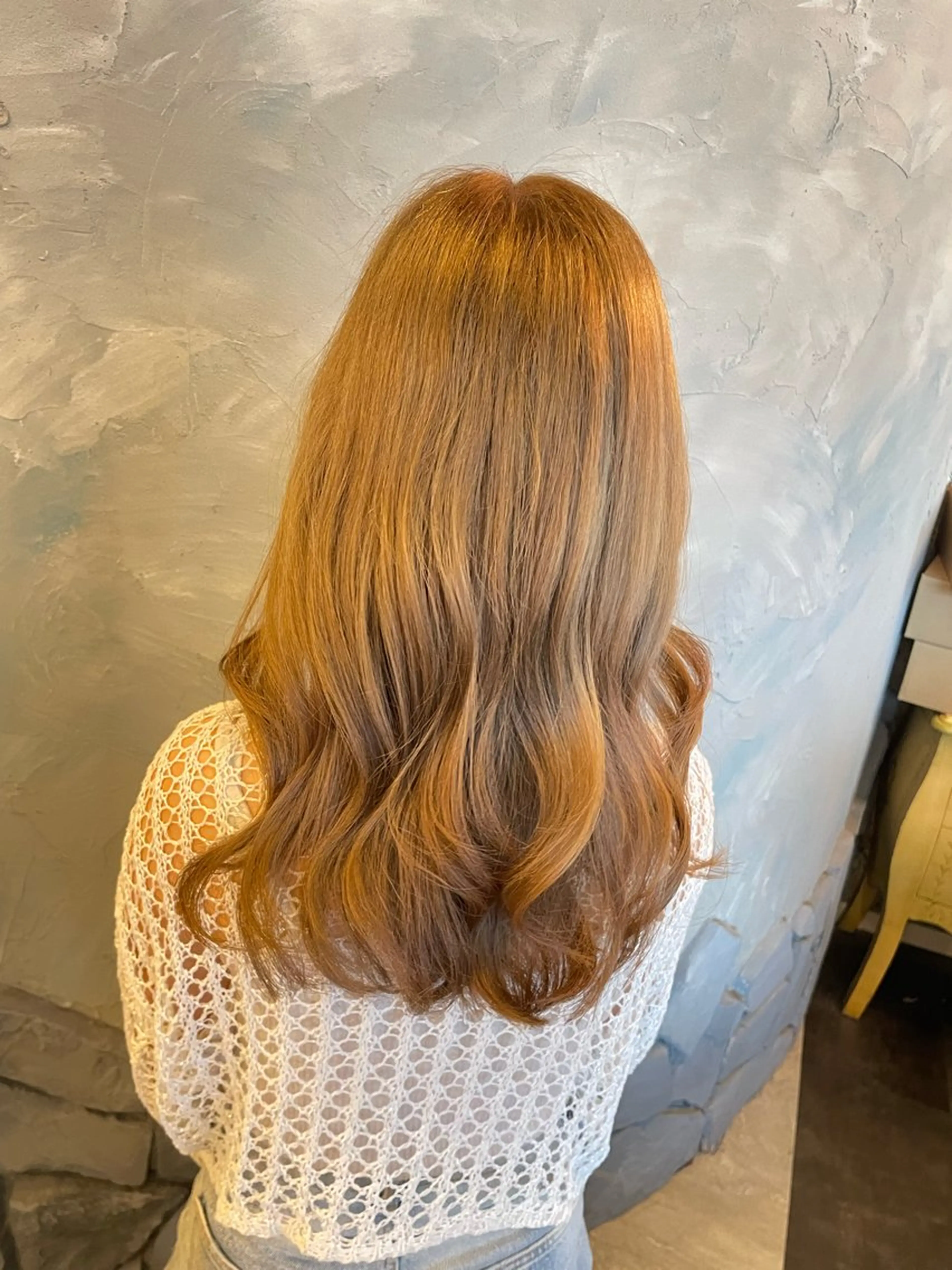 ロング hair make echo滿木あい花のヘアスタイル