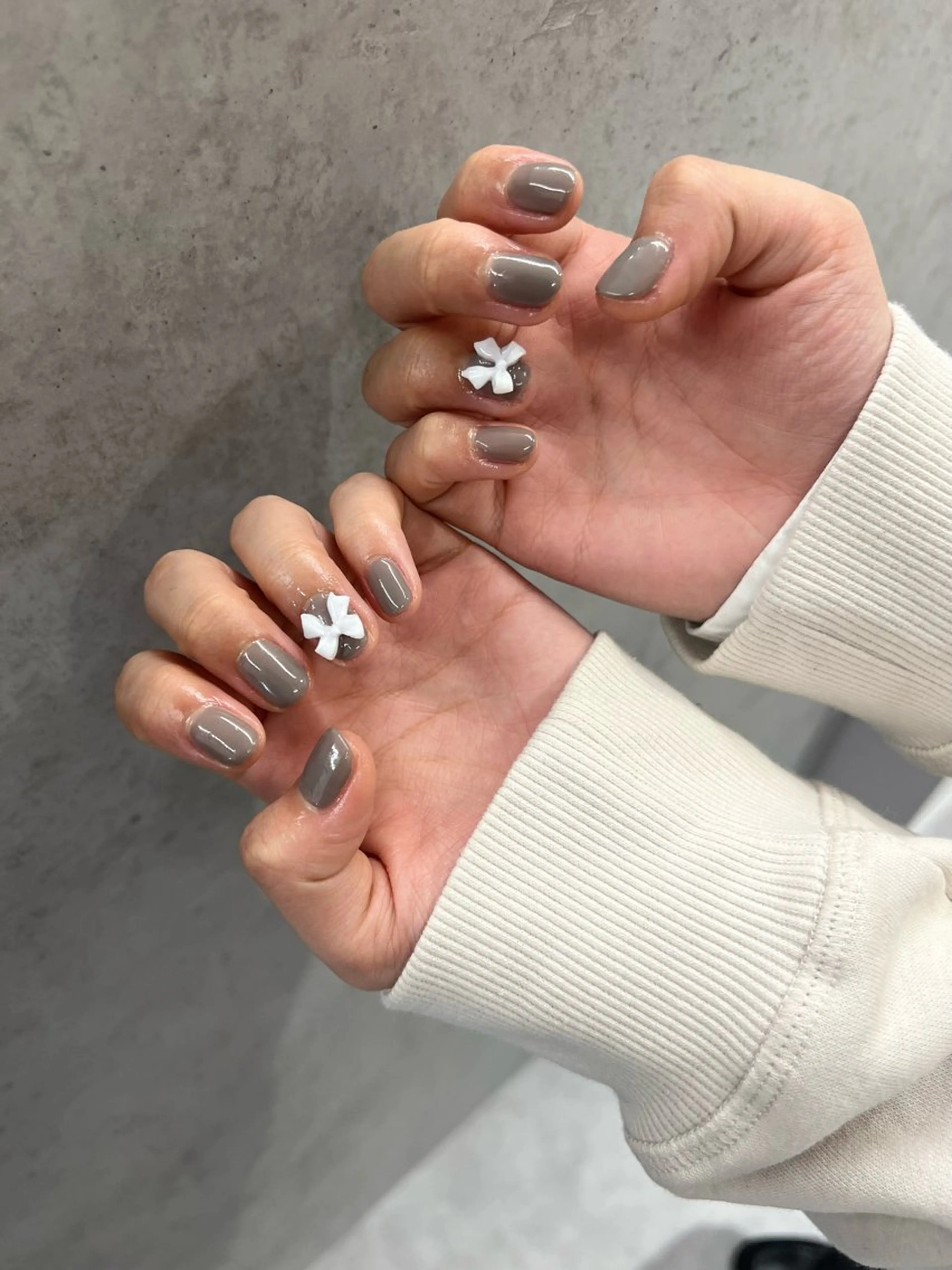 ネイル ワンカラーネイル ハンドネイル ハンドケア Bana_ Nailのネイルデザイン
