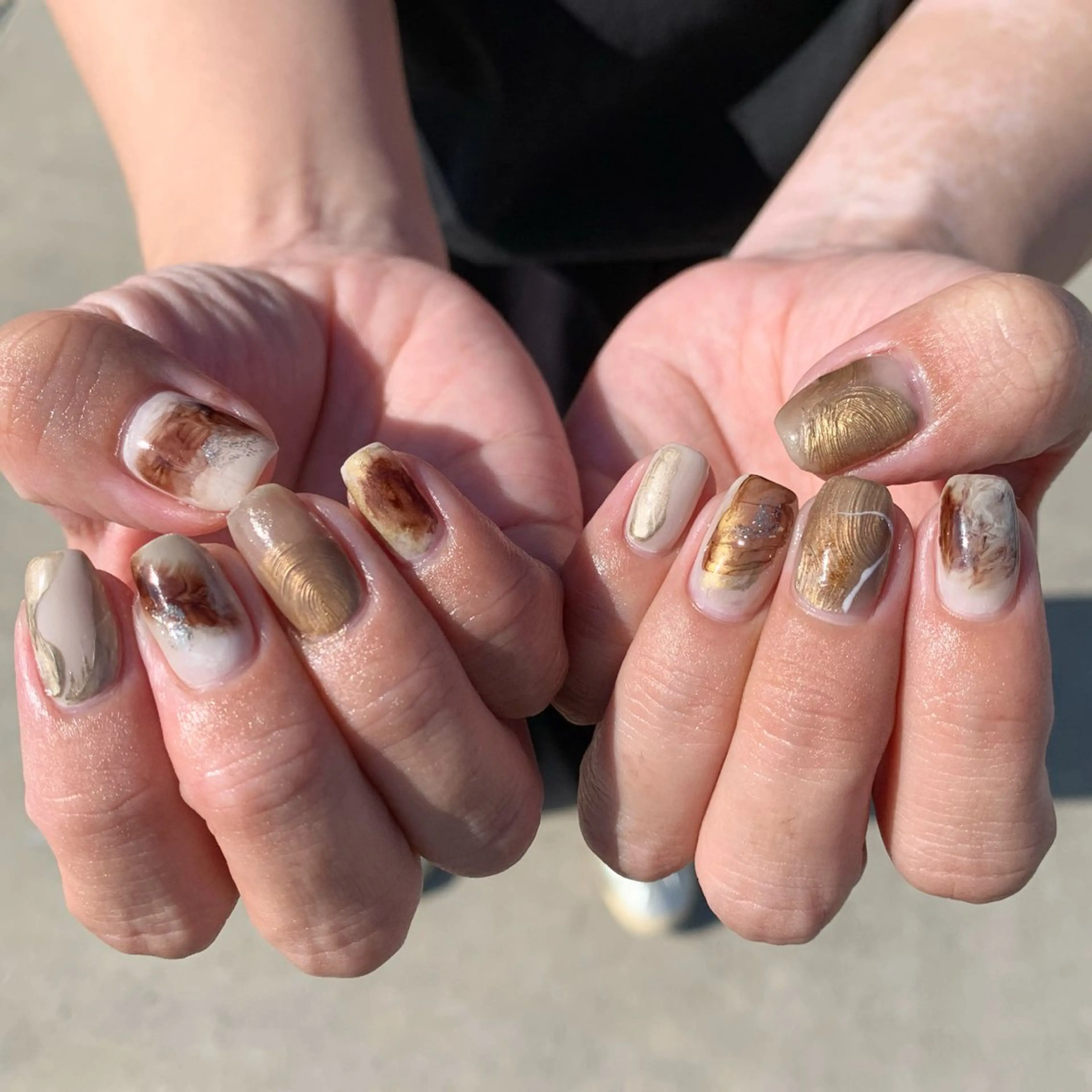 ネイル これ、 好日のネイルデザイン