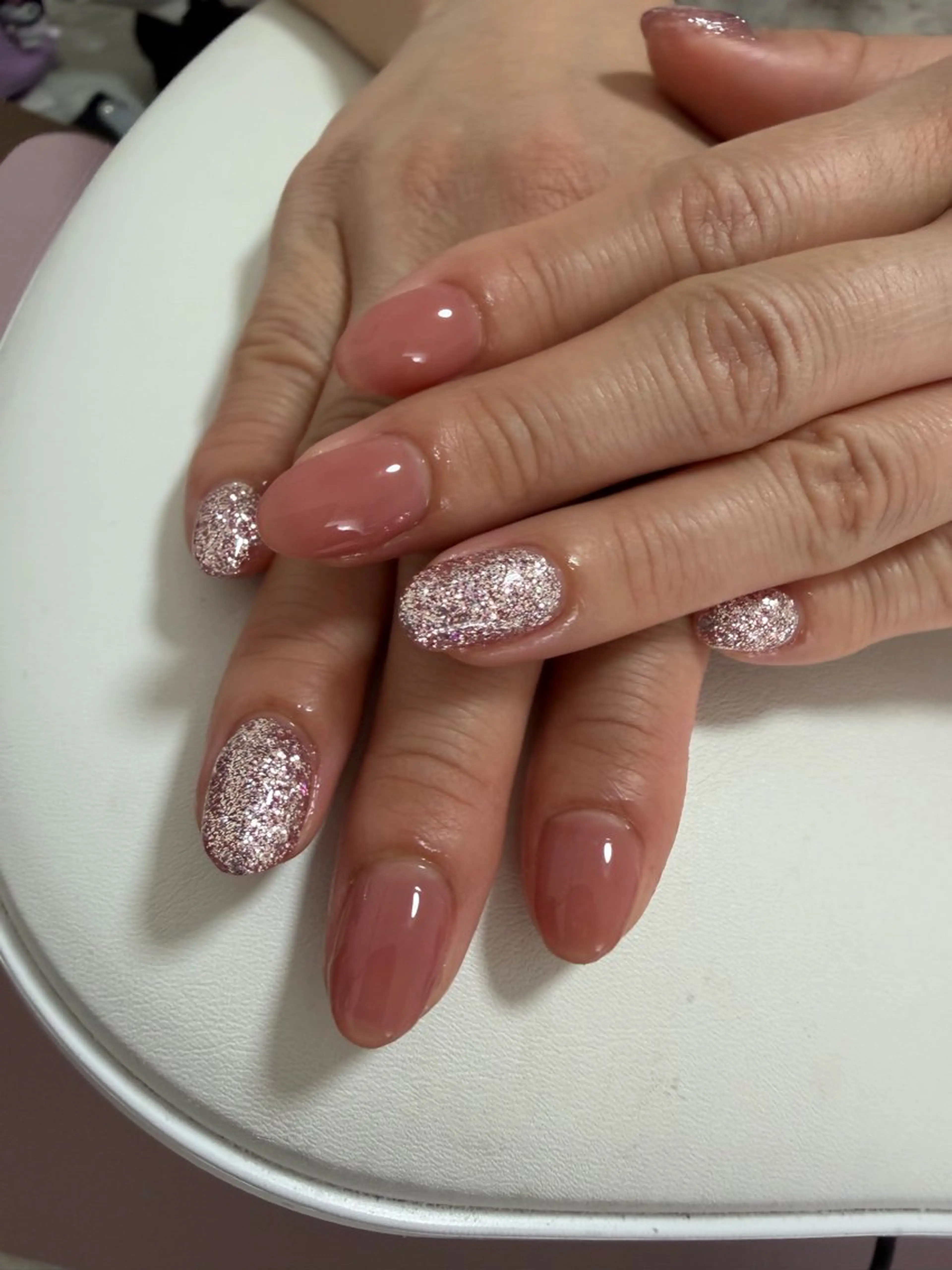 ネイル フラッシュネイル ピンク Tane💅 Eriのネイルデザイン