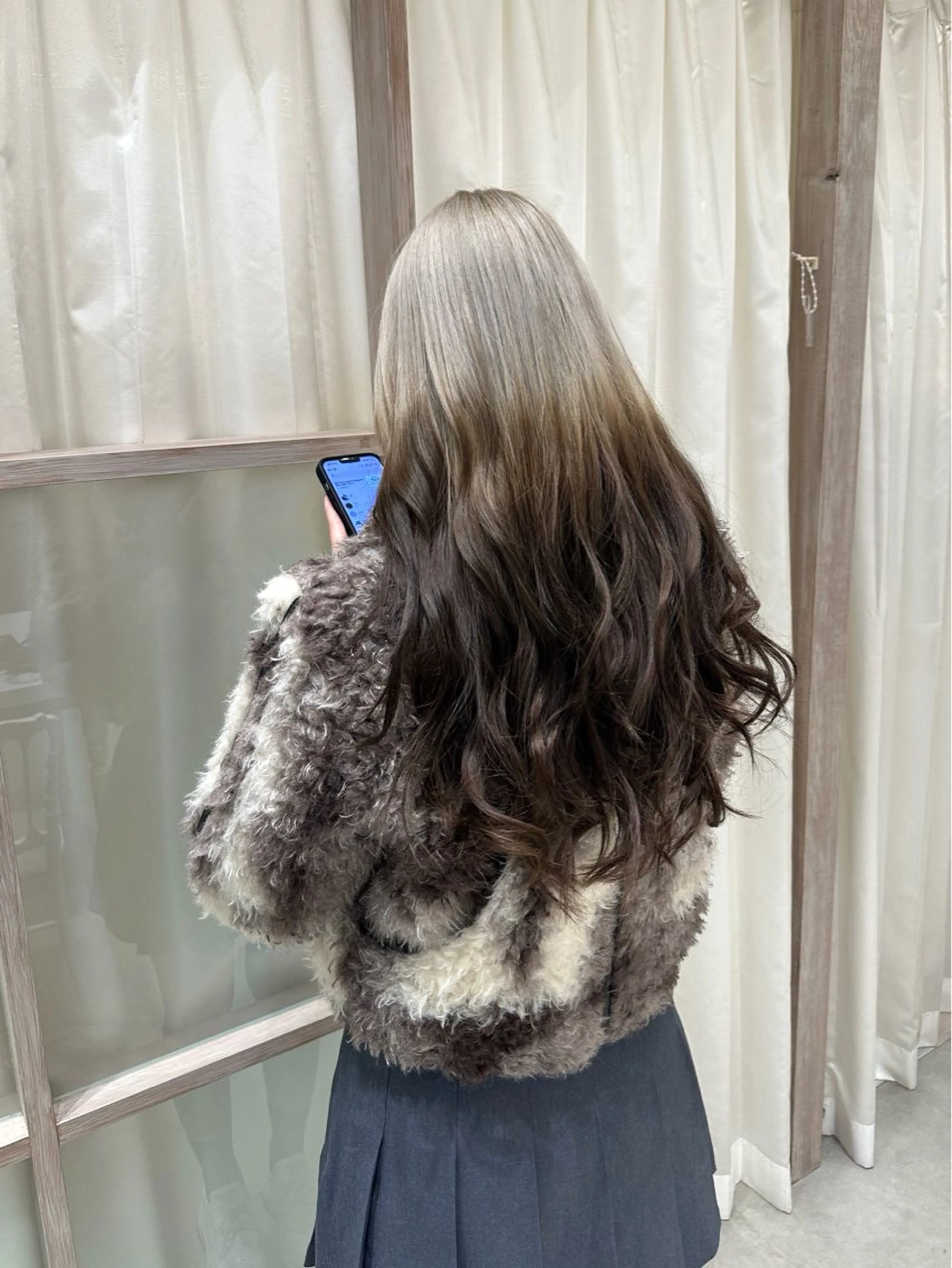 ロング N,SOL / 岩上 新大のヘアスタイル