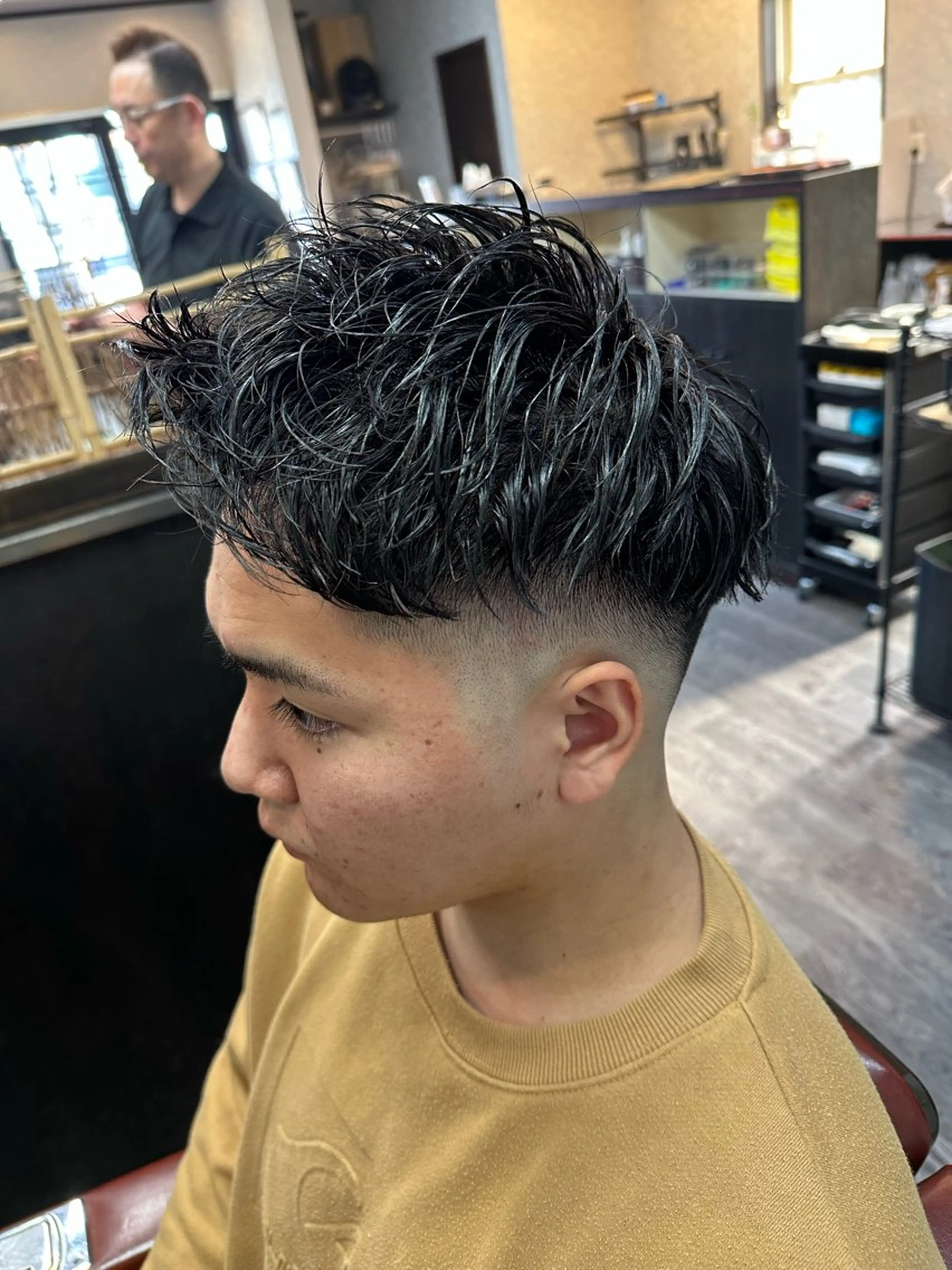 ショート 田島 颯人のヘアスタイル