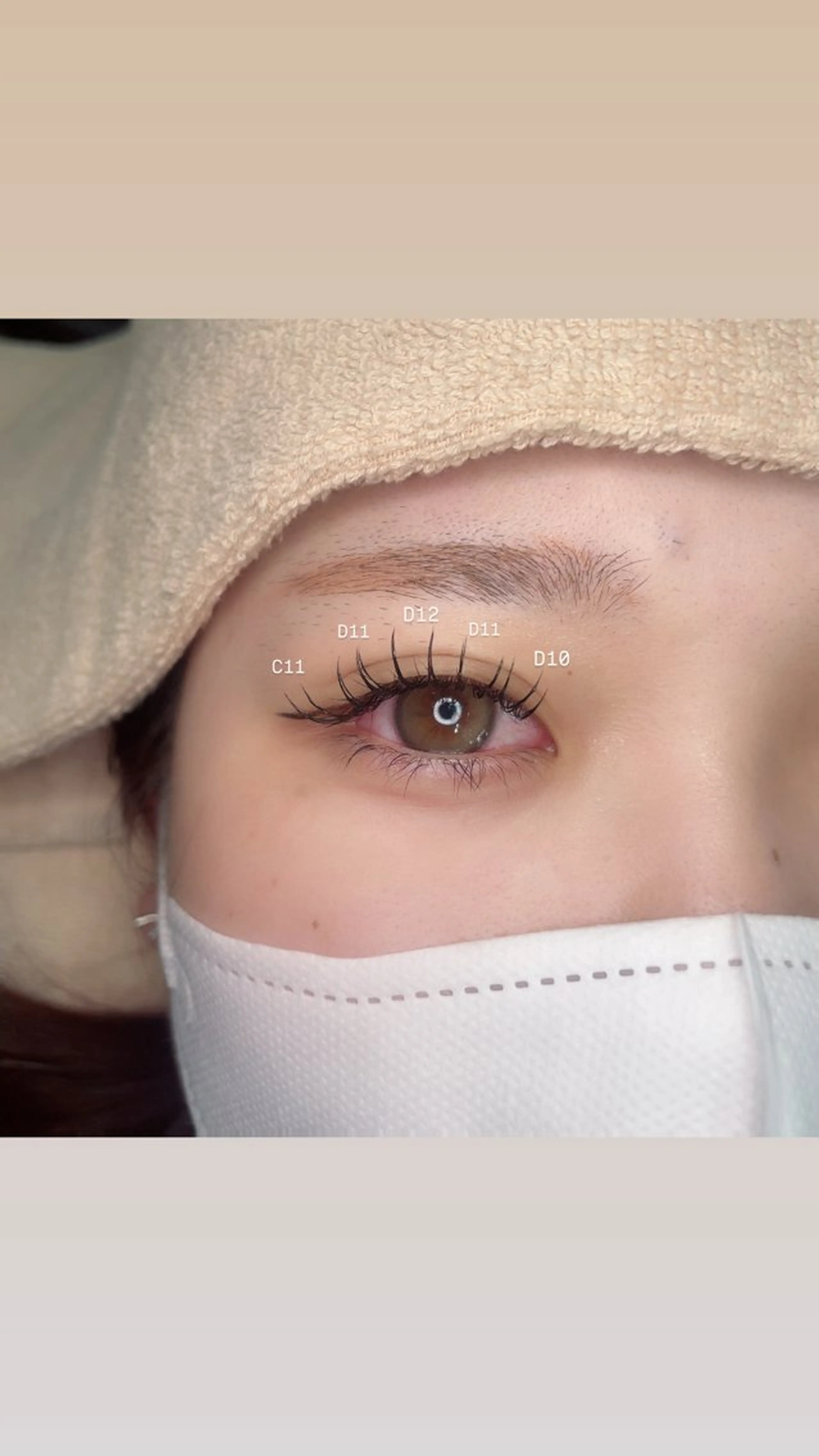 マツエク・マツパ 束感まつ毛 ナチュラル MAQUIA御殿場店 押川のマツエク・マツパデザイン