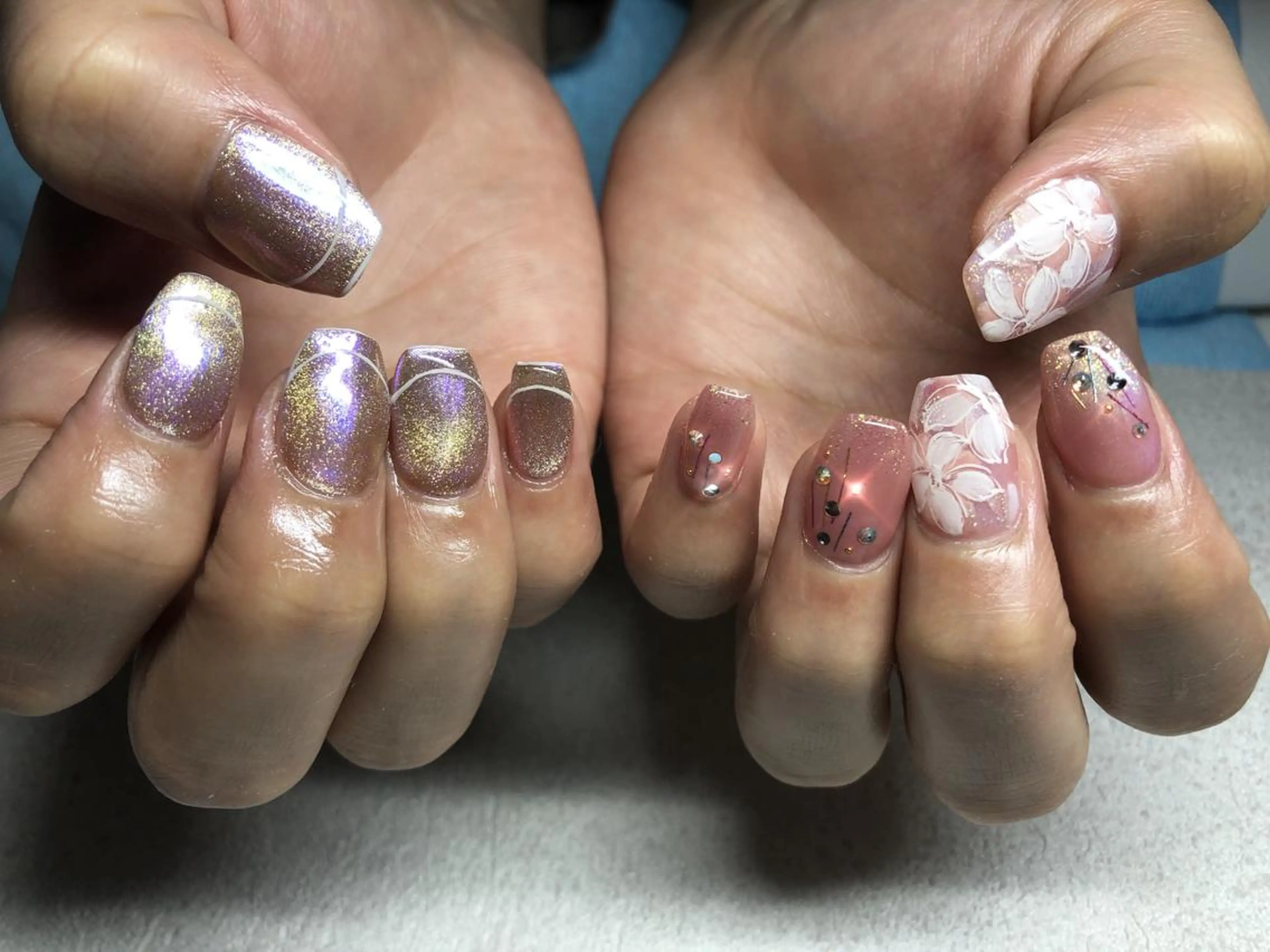 ネイル 羽瀬 愛美のネイルデザイン