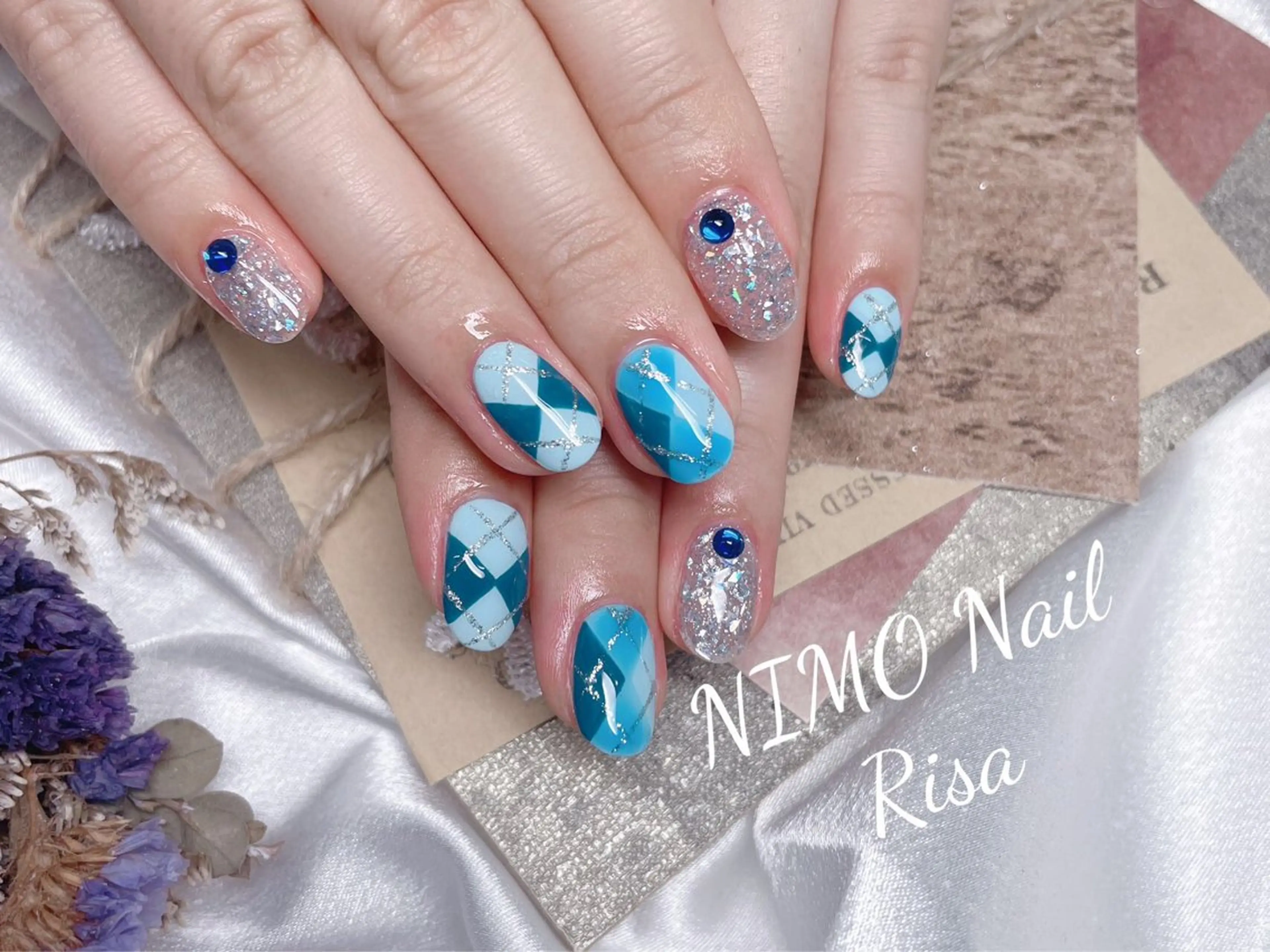 ネイル ハンドネイル RI SA☀️ リサのネイルデザイン