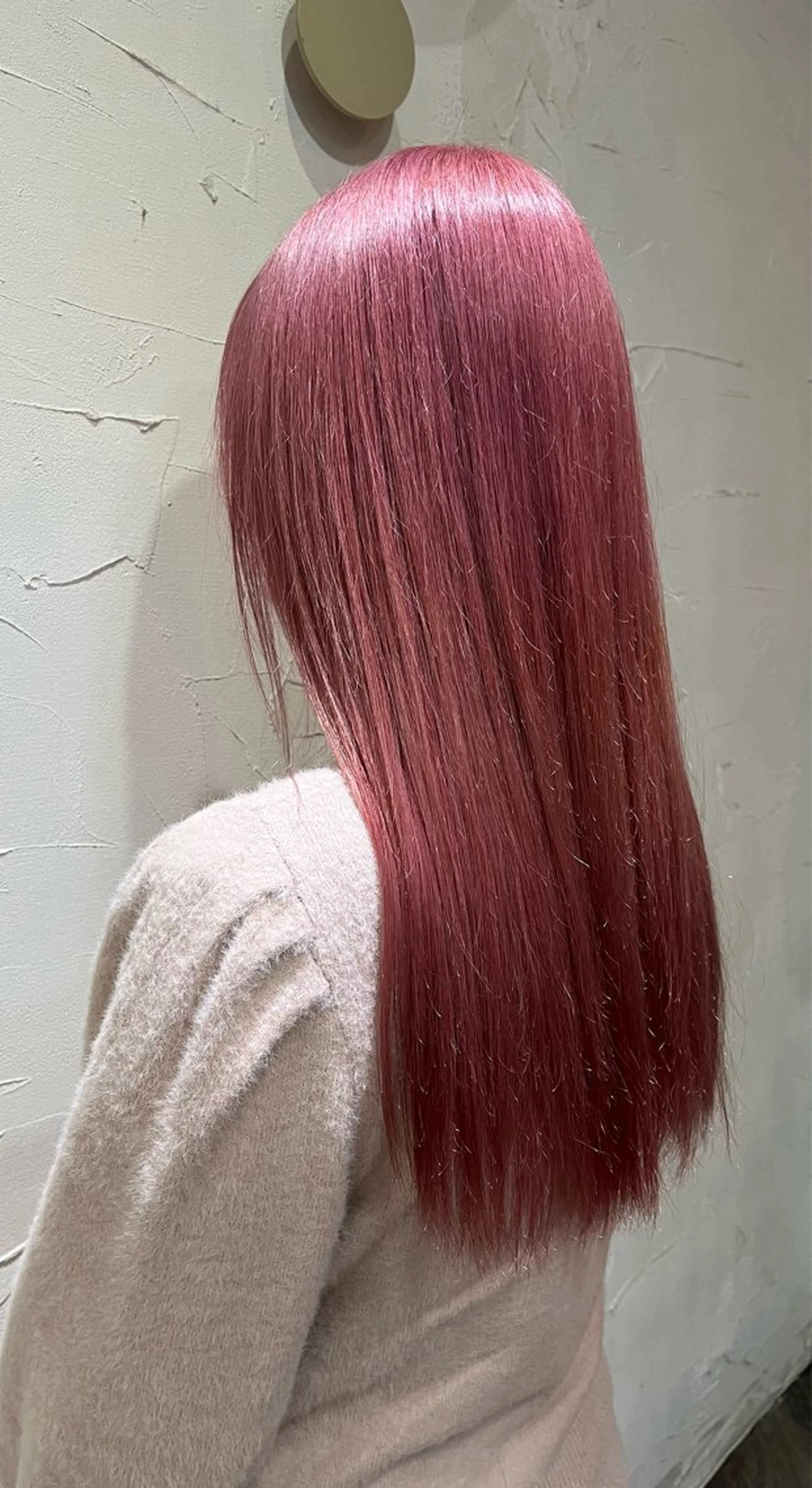 ロング カラー ベージュカラー ブリーチ ブラウンカラー ピンクカラー ピンクベージュ カット ヘアカラー トリートメント 🧸柔らかいベージュ カラー🧸氏家達哉のヘアスタイル