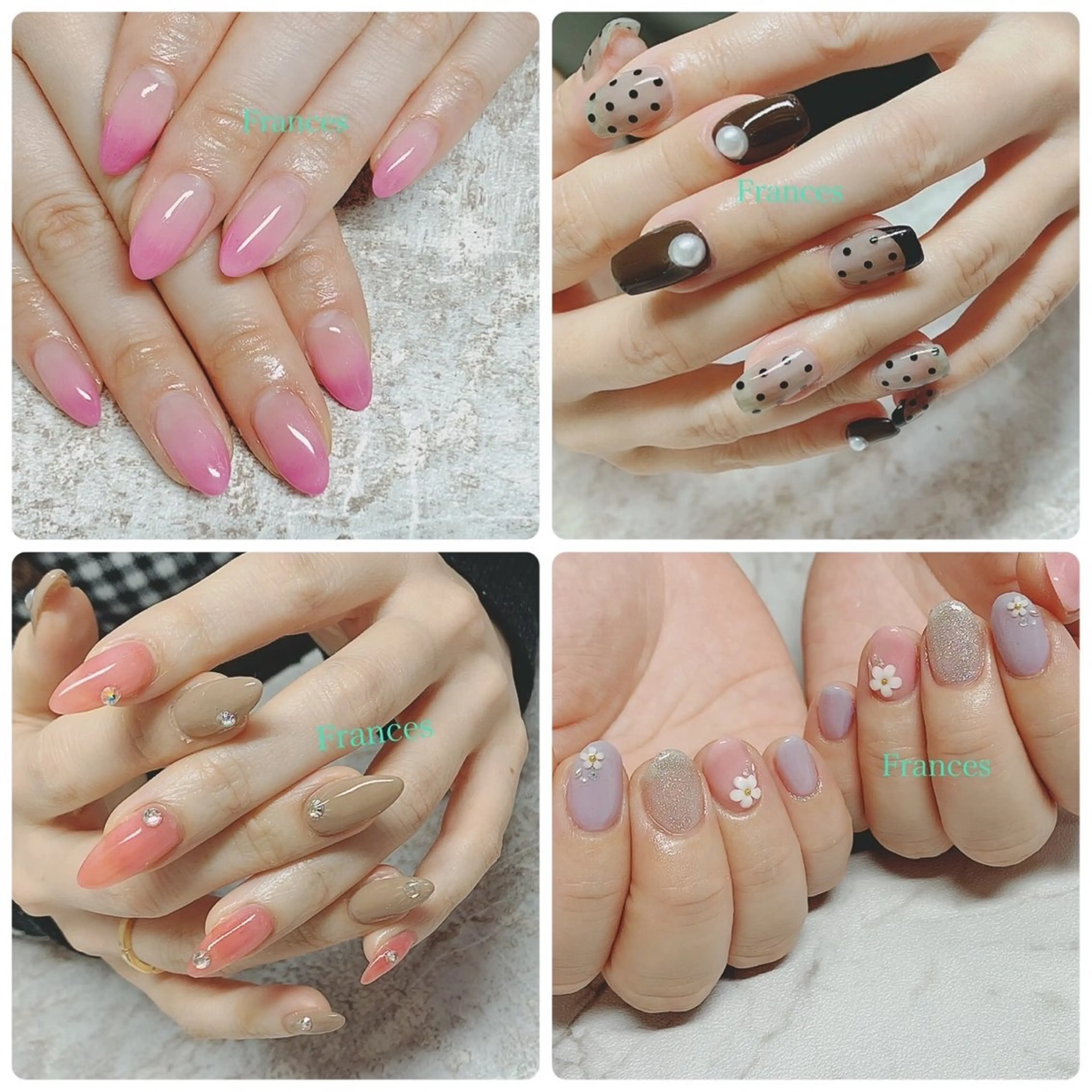 ネイル Frances〜 Grace〜babaのネイルデザイン